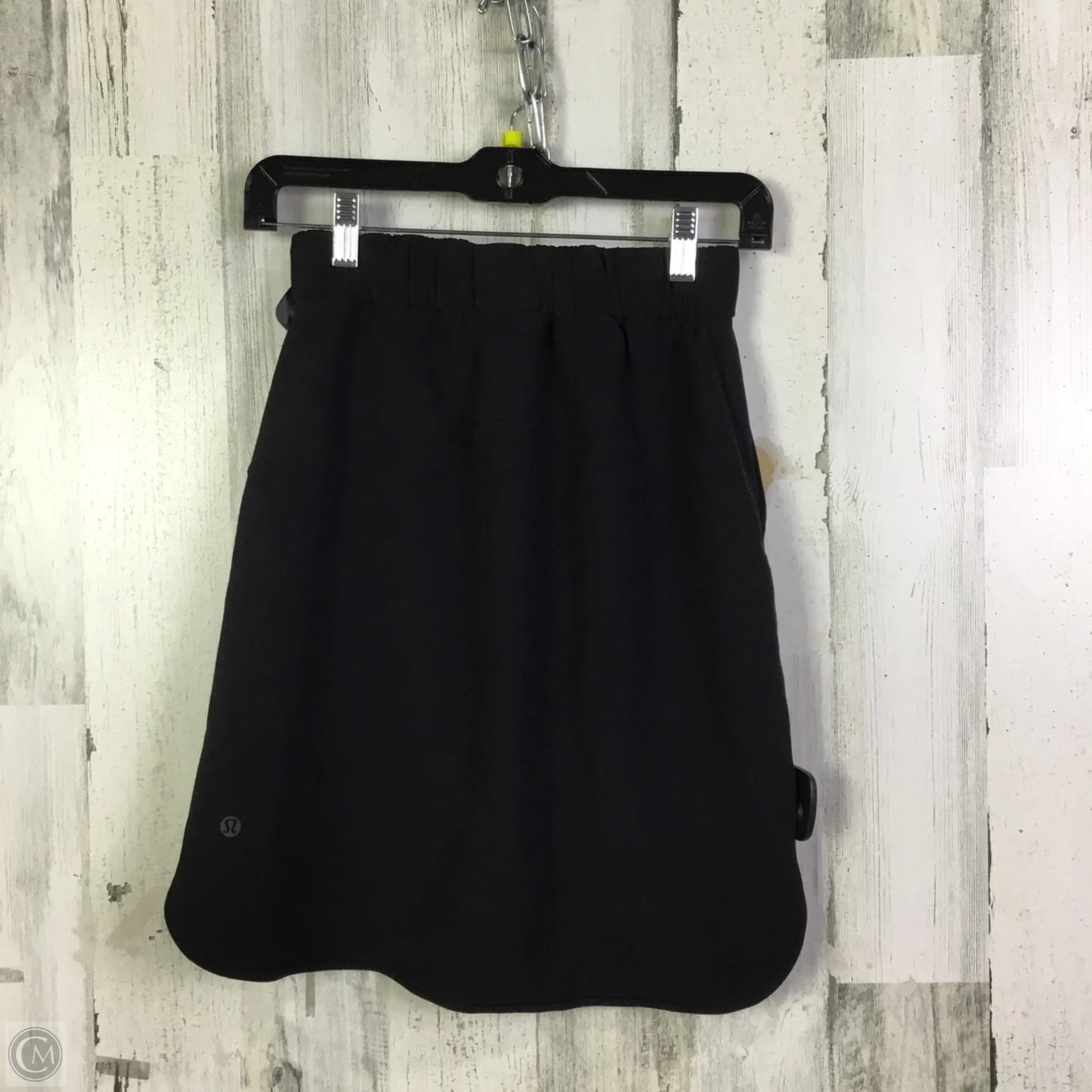 Athletic Skirt By Lululemon In Black, Size: 2
