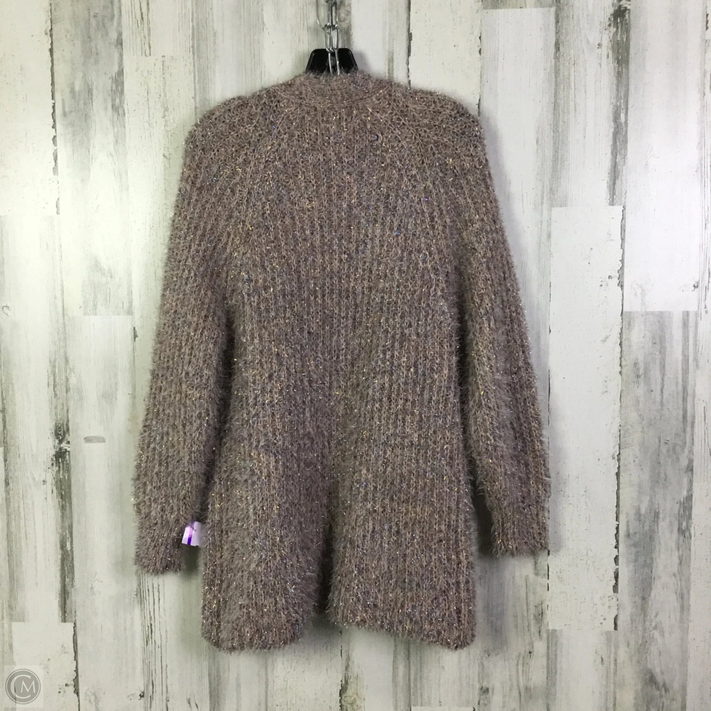 Sweater Cardigan By Zara In Pink, Size: M