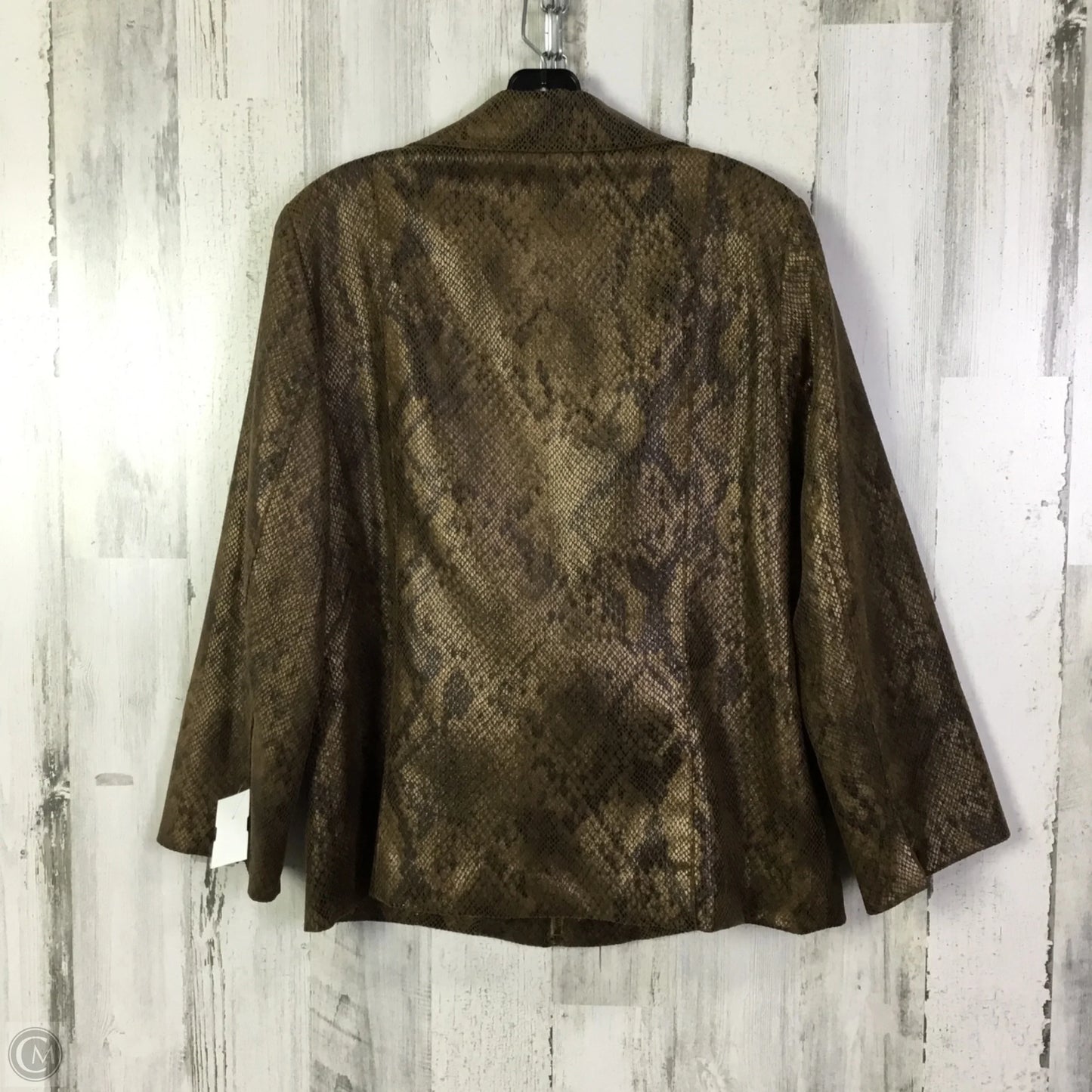 Jacket Other By Alfred Dunner In Brown, Size: M