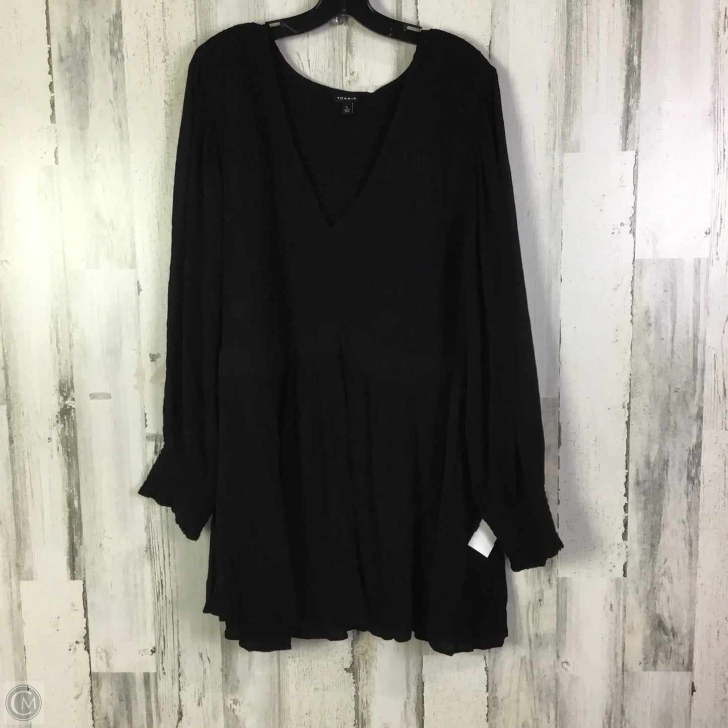 Top Long Sleeve By Torrid In Black, Size: 4x