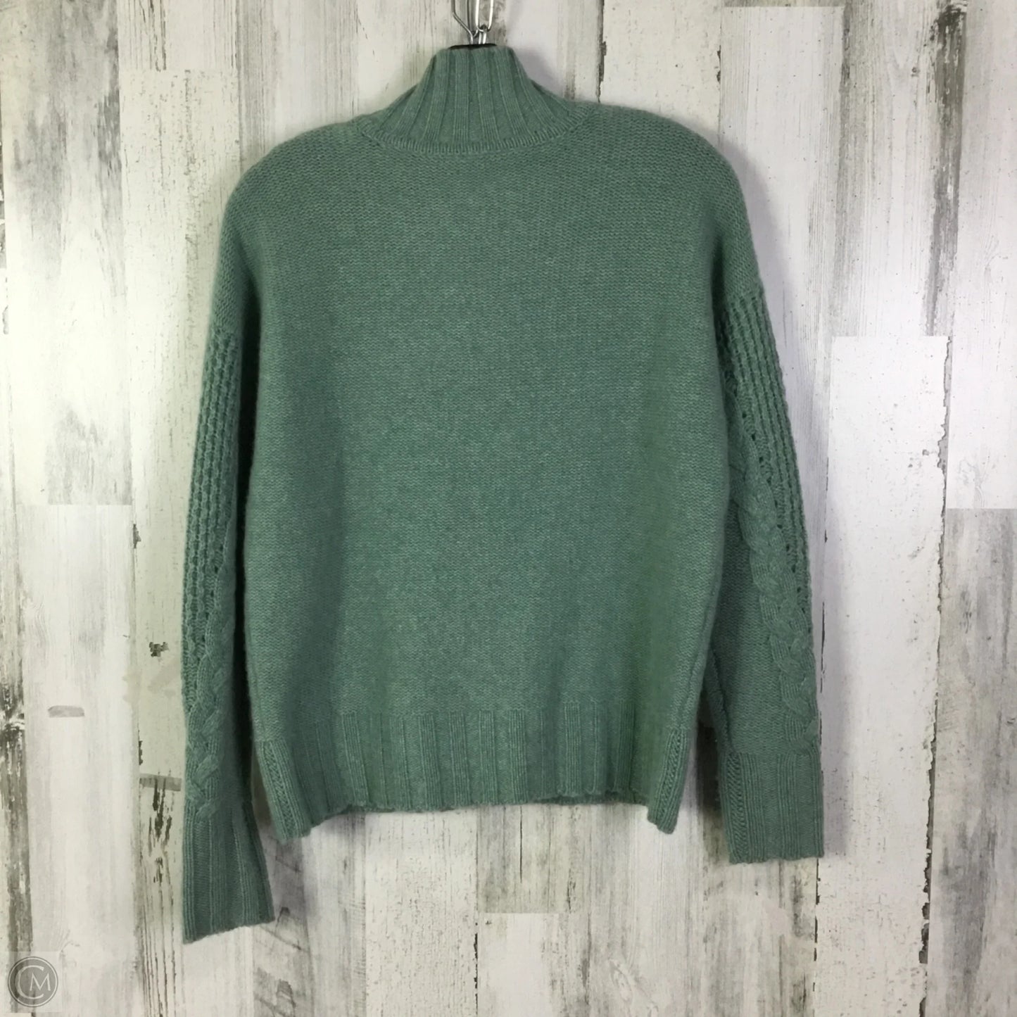 Sweater Cashmere By Autumn Cashmere In Green, Size: Xs