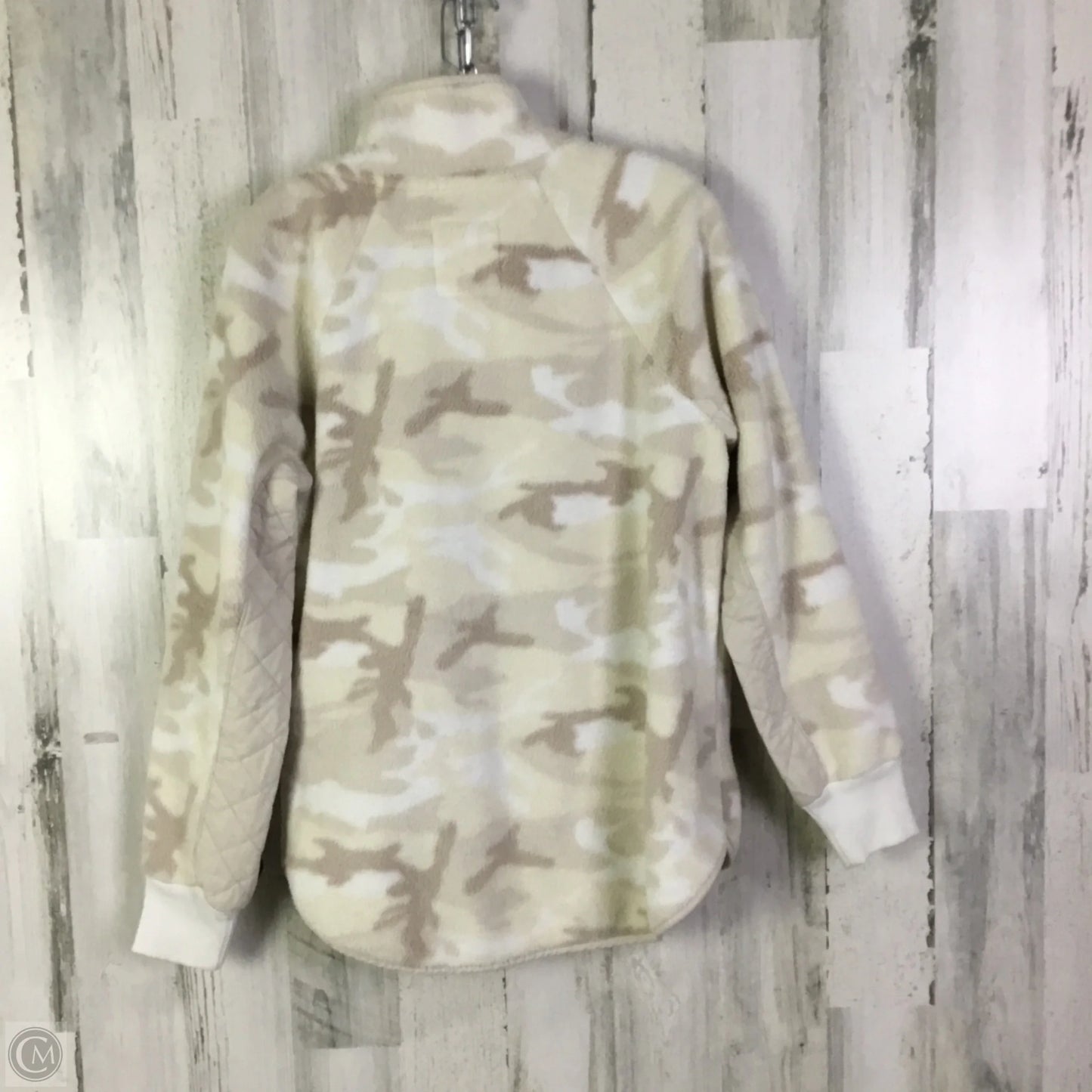 Jacket Faux Fur & Sherpa By Abercrombie And Fitch In Cream, Size: L