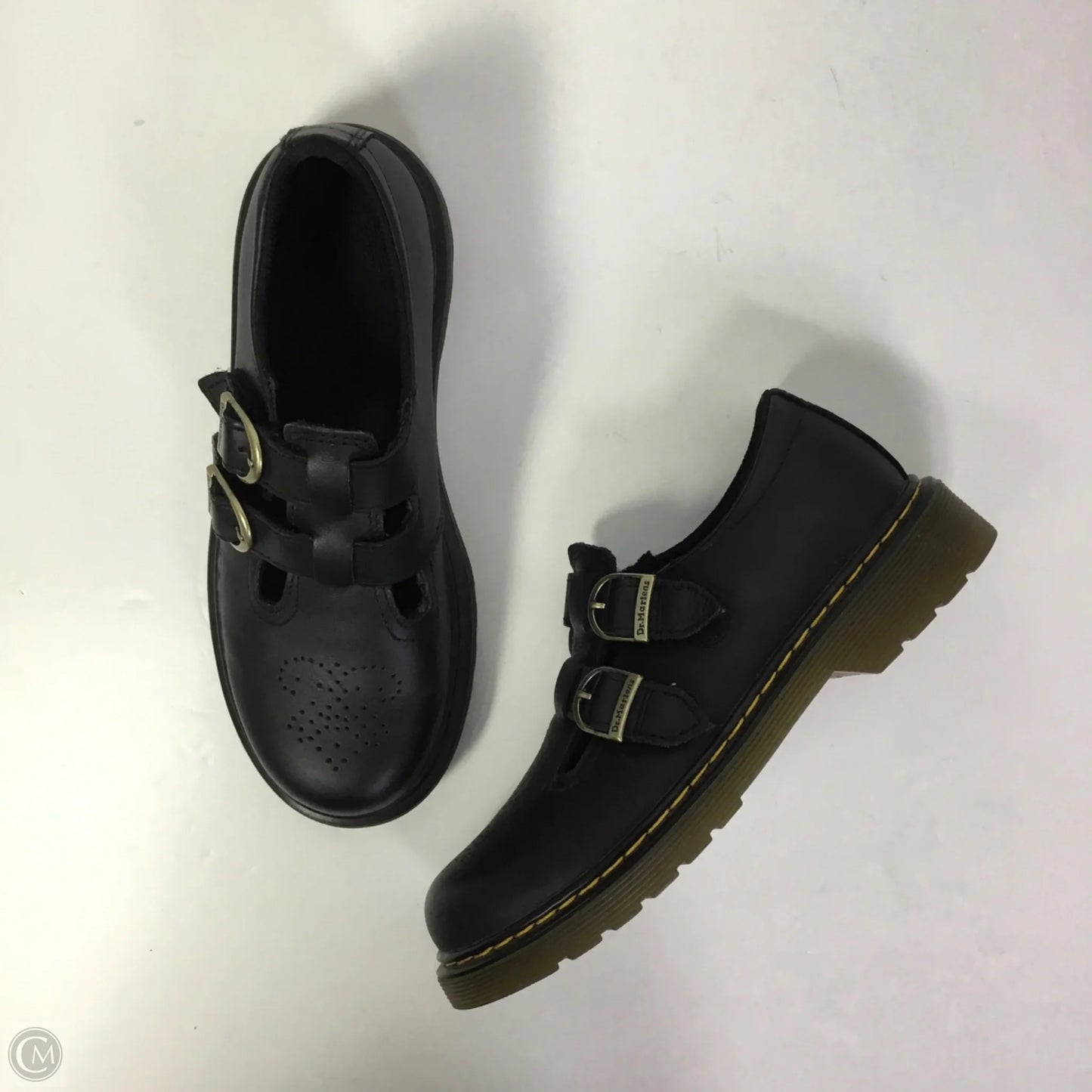 Shoes Flats By Dr Martens In Black, Size: 5