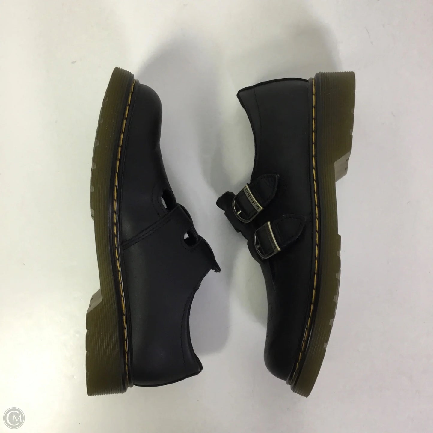 Shoes Flats By Dr Martens In Black, Size: 5