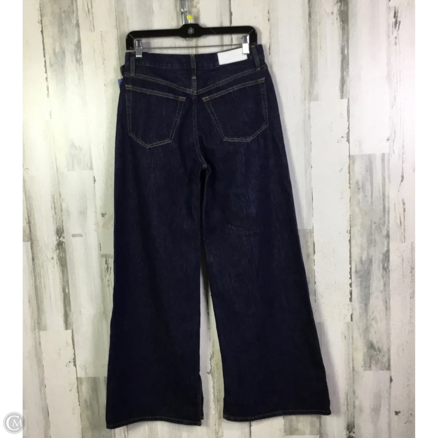Jeans Wide Leg By Clothes Mentor In Blue Denim, Size: 0