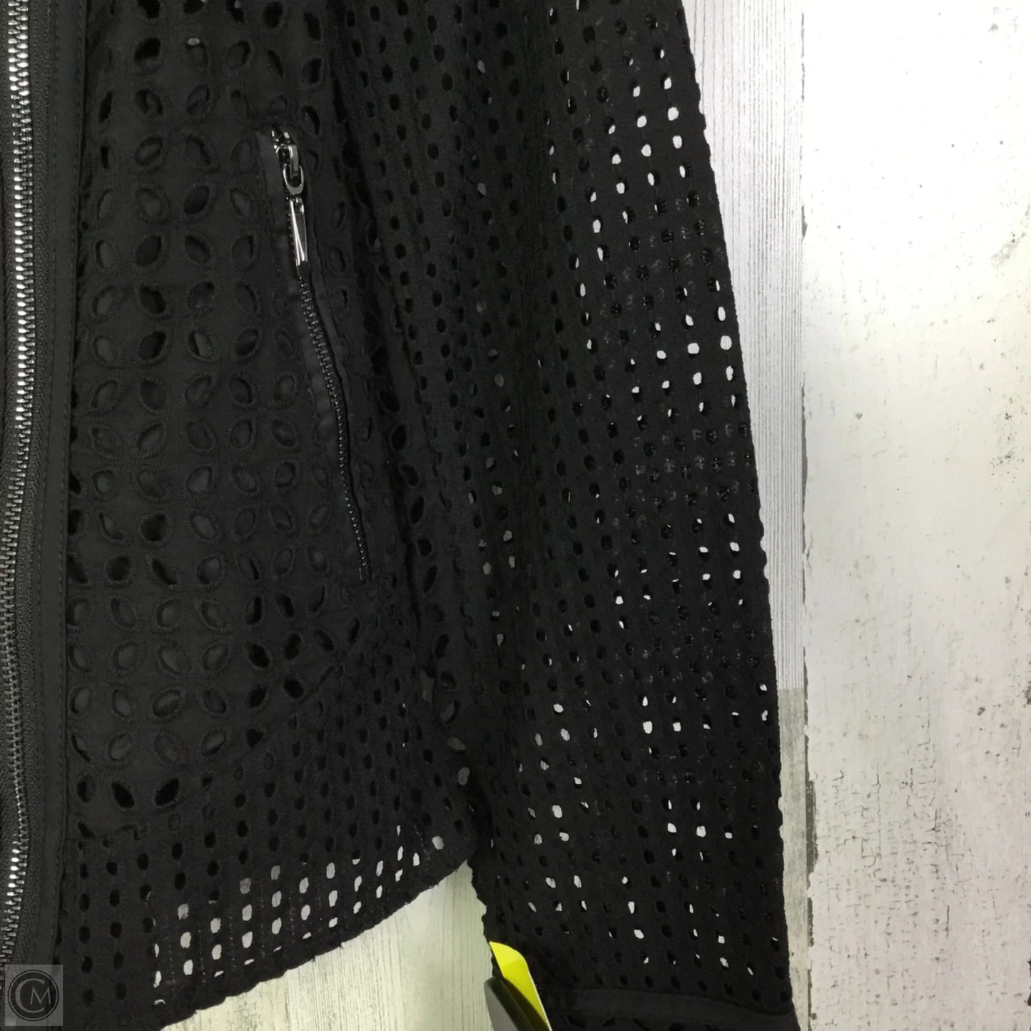 Jacket Moto By White House Black Market In Black, Size: M