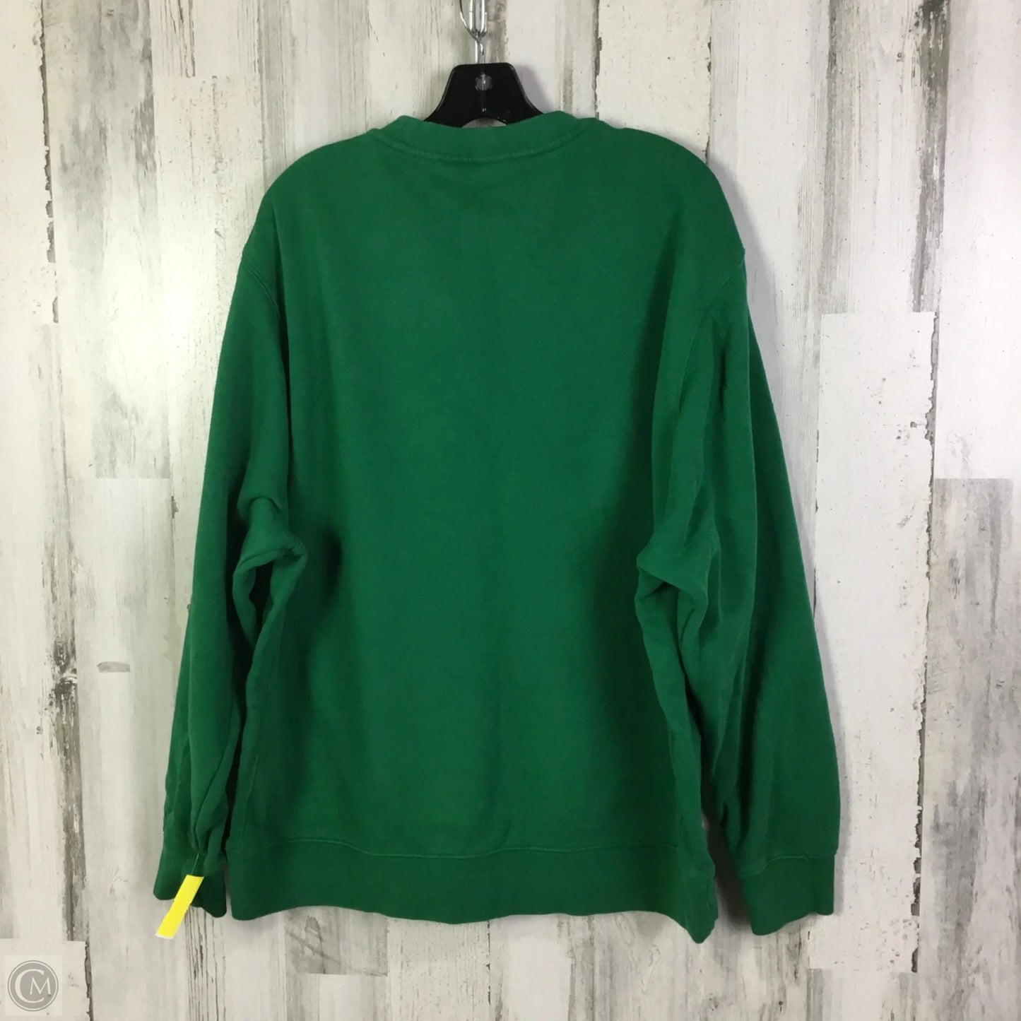 Athletic Sweatshirt Crewneck By Nike Apparel In Green, Size: Xxl