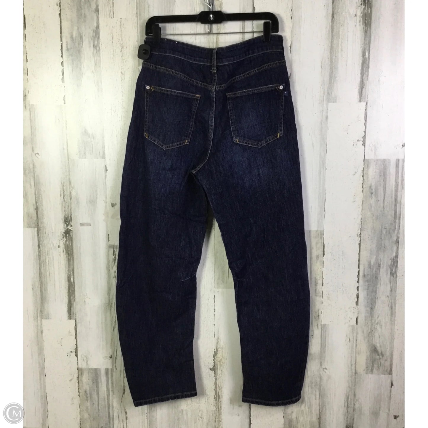 Jeans Straight By Pilcro In Blue Denim, Size: 8
