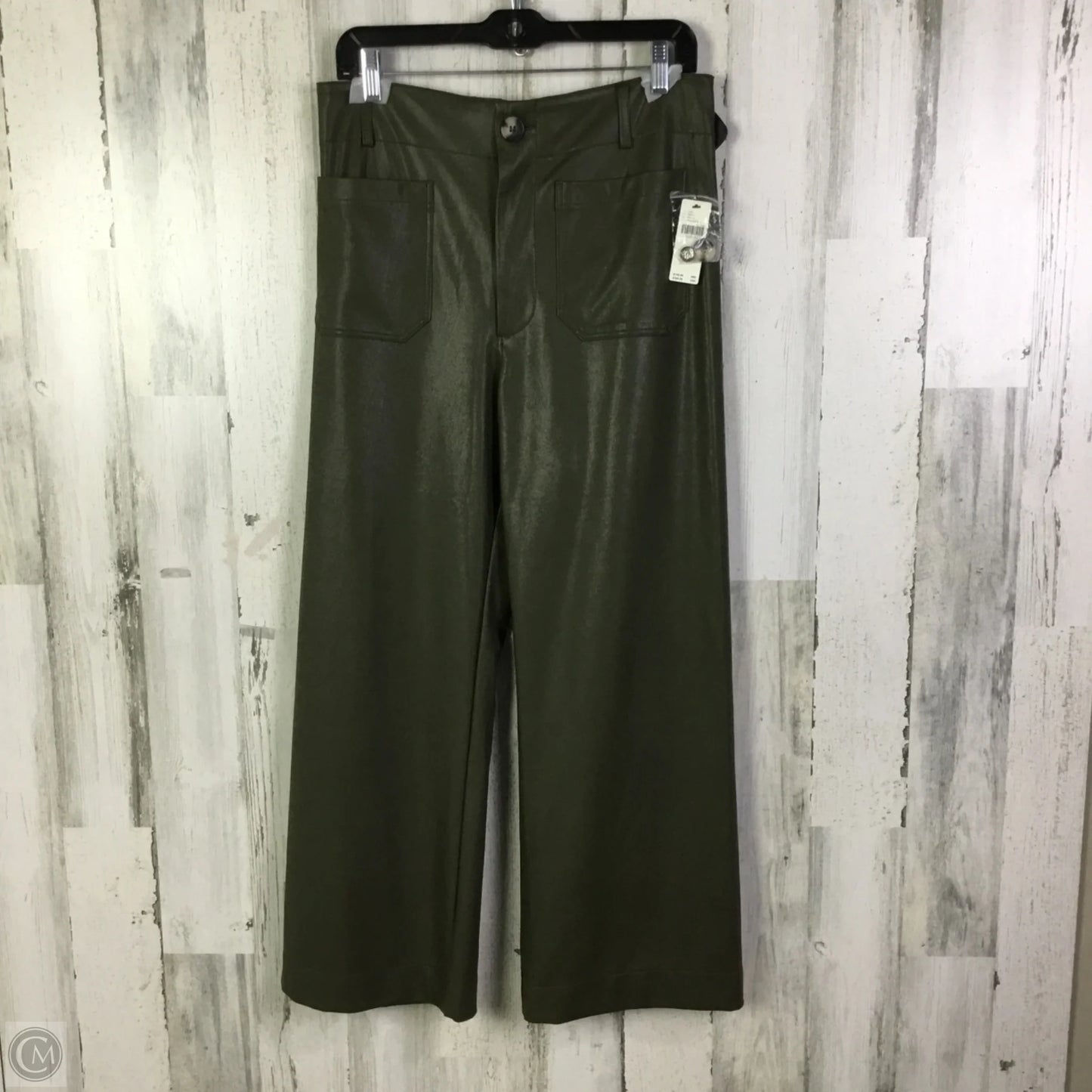 Pants Wide Leg By Anthropologie In Green, Size: 10