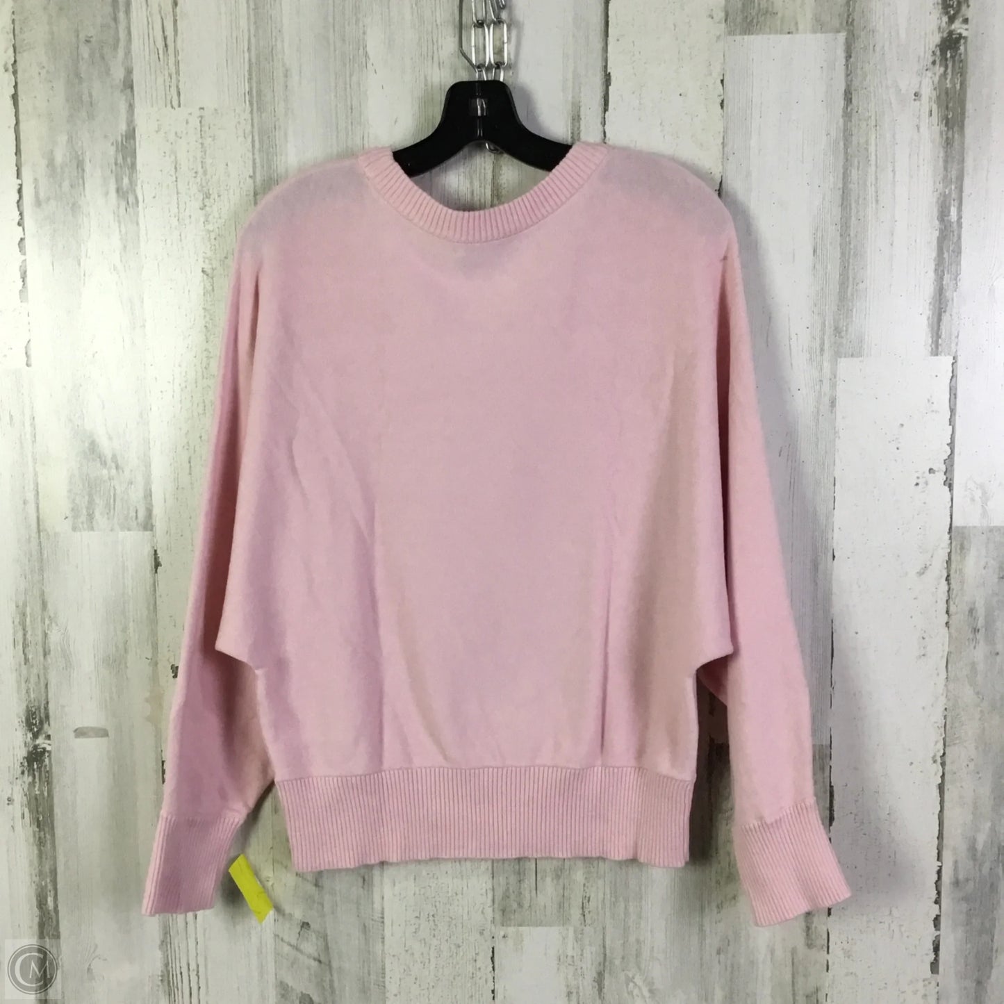 Sweater Designer By Milly In Pink, Size: L