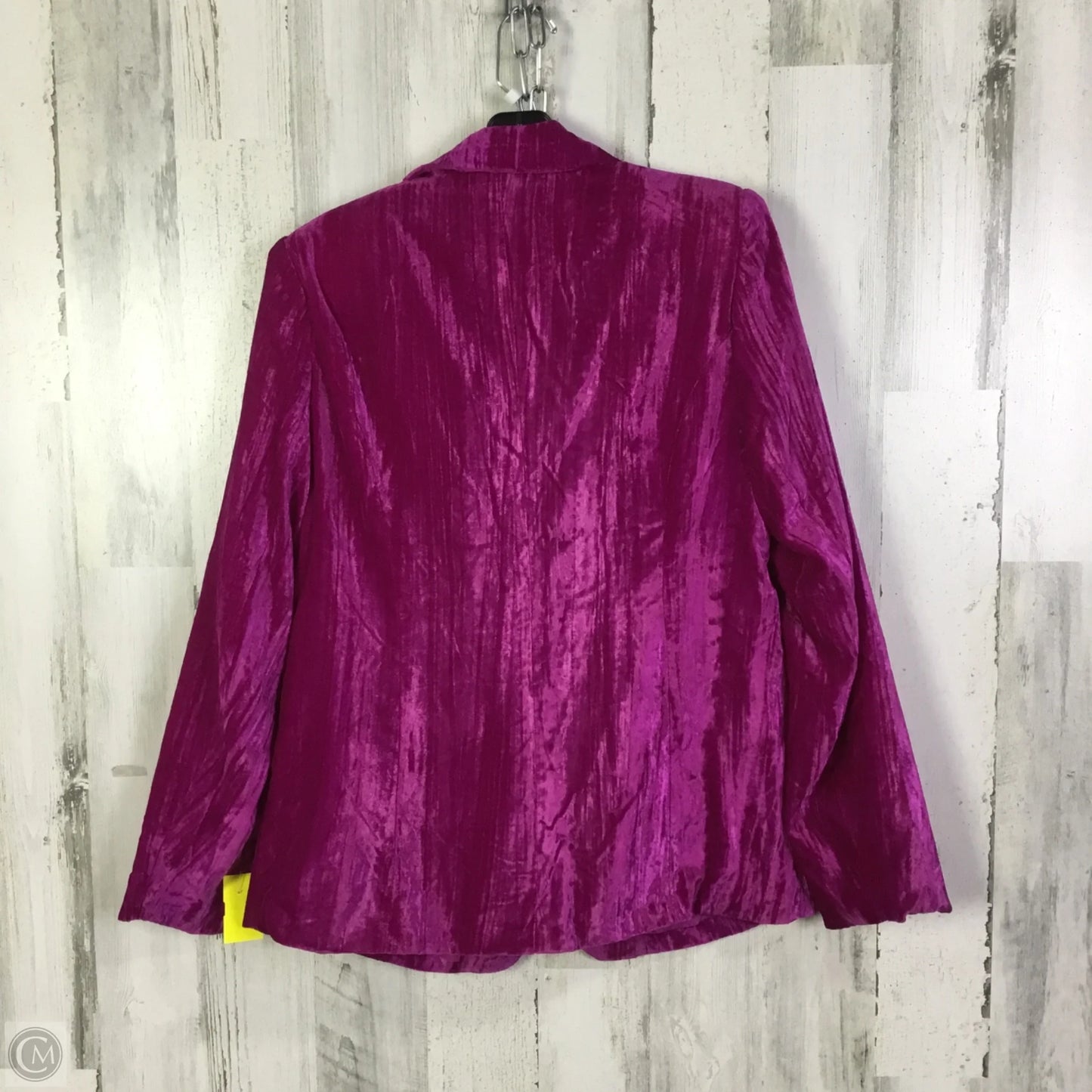 Blazer By Clothes Mentor In Pink, Size: L
