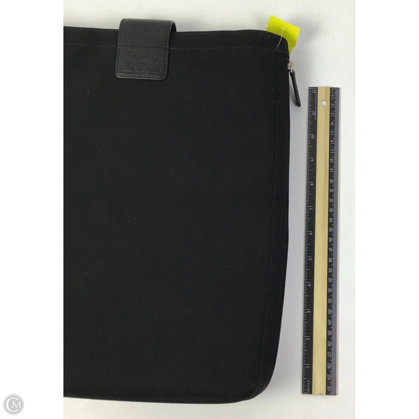 Laptop Bag Designer By Coach, Size: Large
