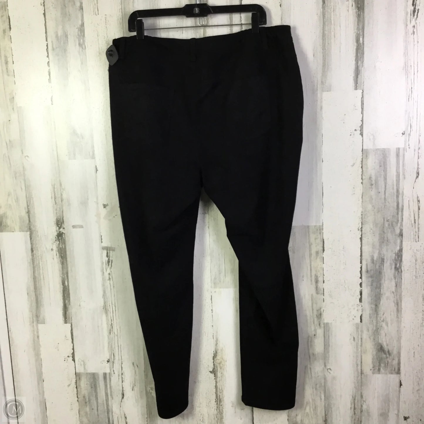 Jeans Straight By Talbots In Black, Size: 18