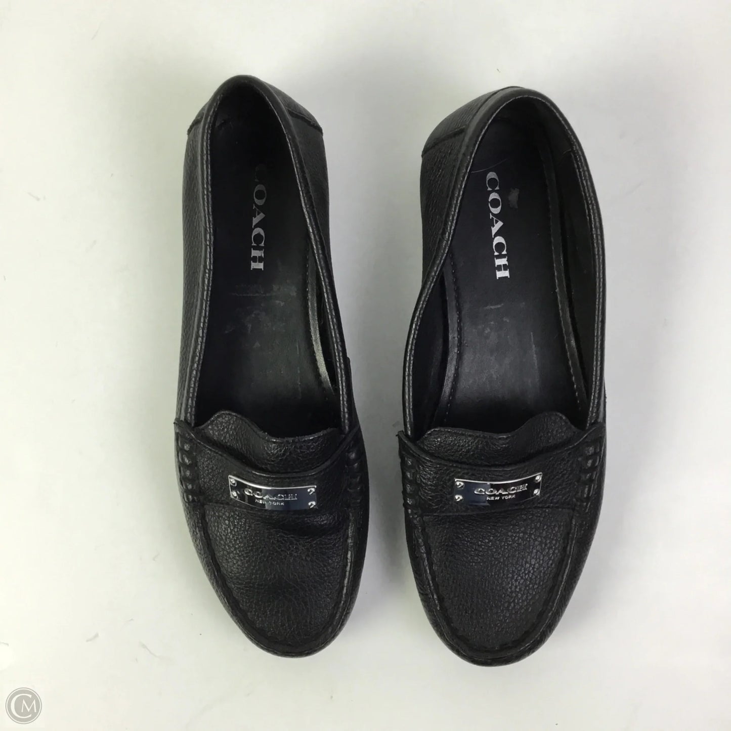 Shoes Designer By Coach In Black, Size: 8