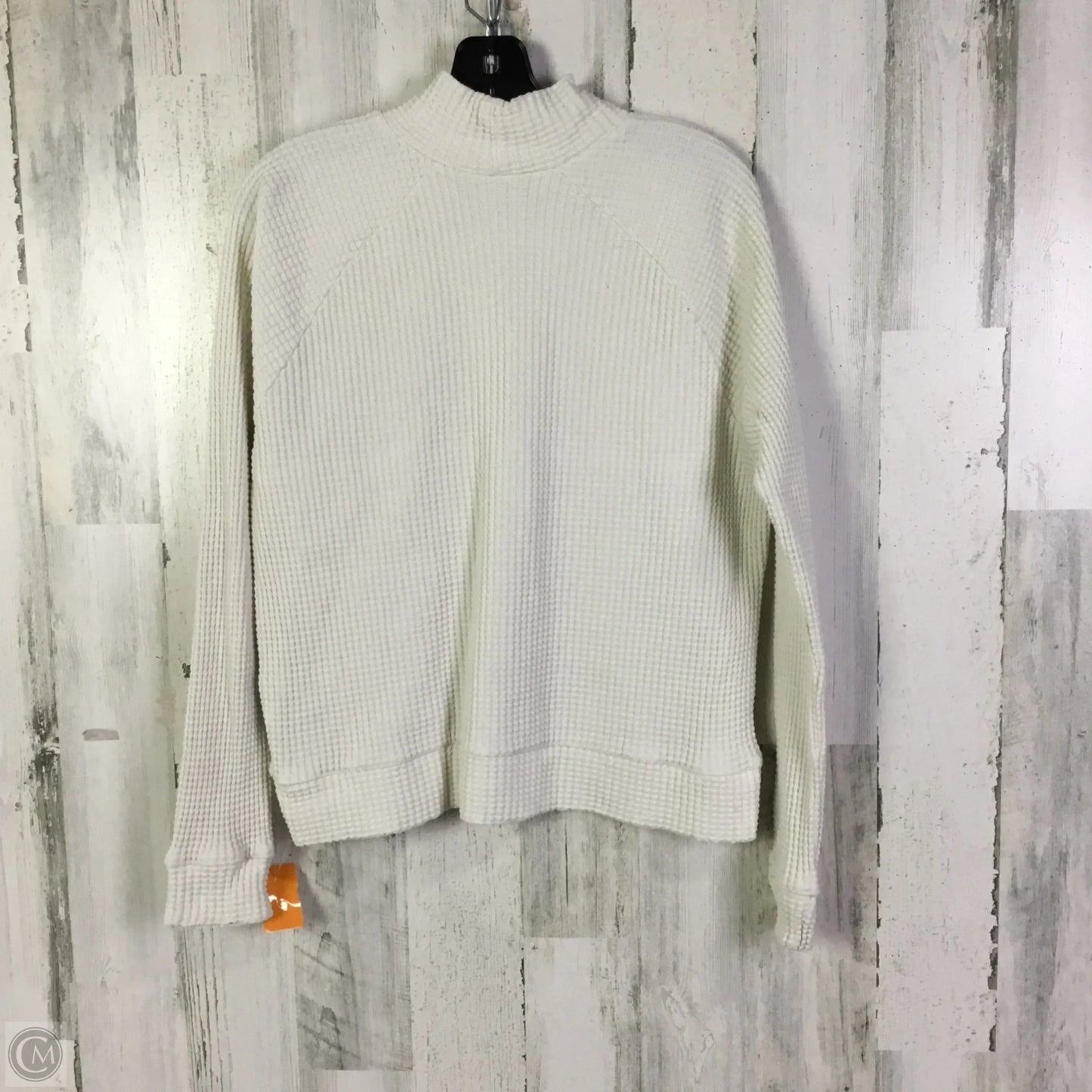 Top Long Sleeve By The North Face In White, Size: M