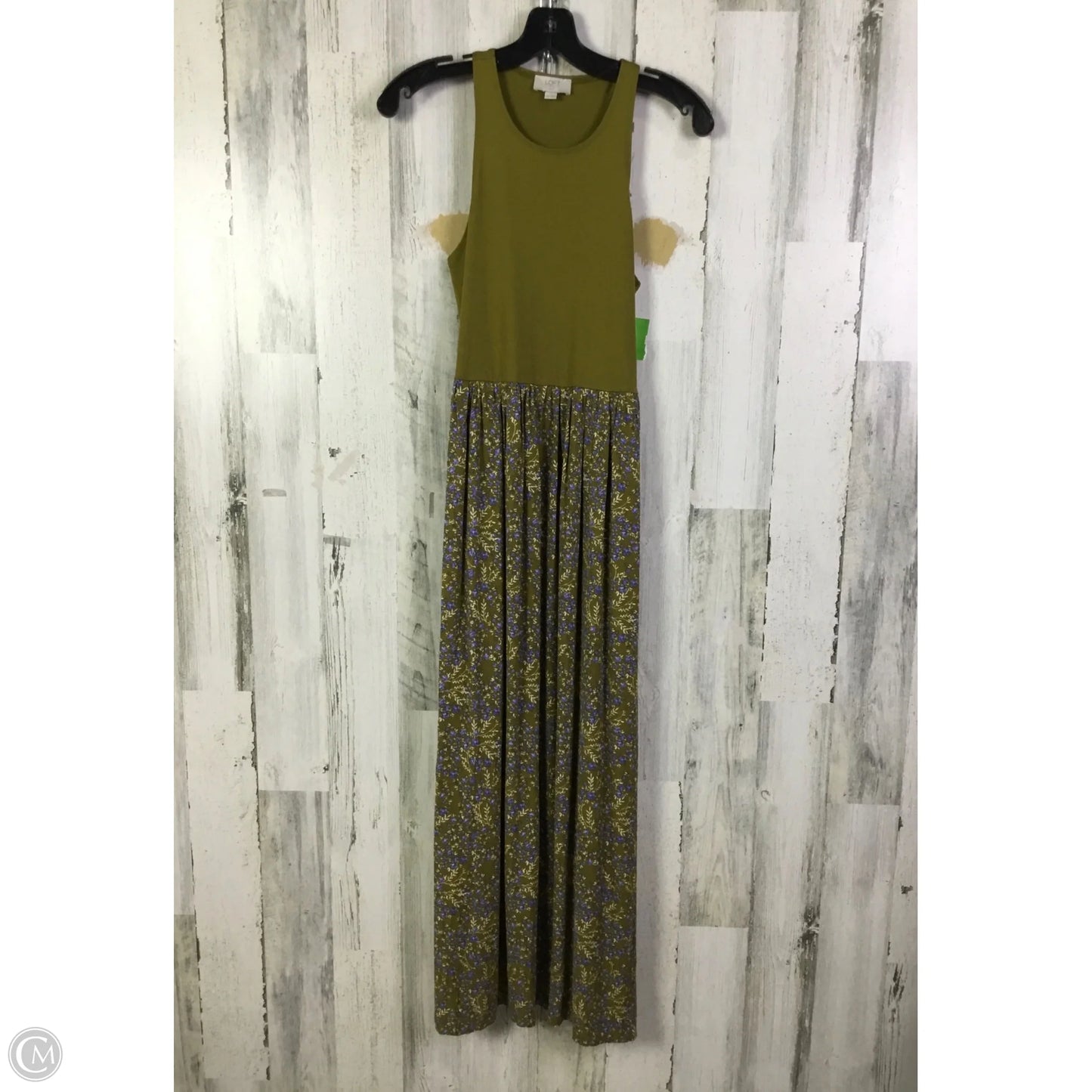 Dress Casual Maxi By Loft In Green, Size: Xsp