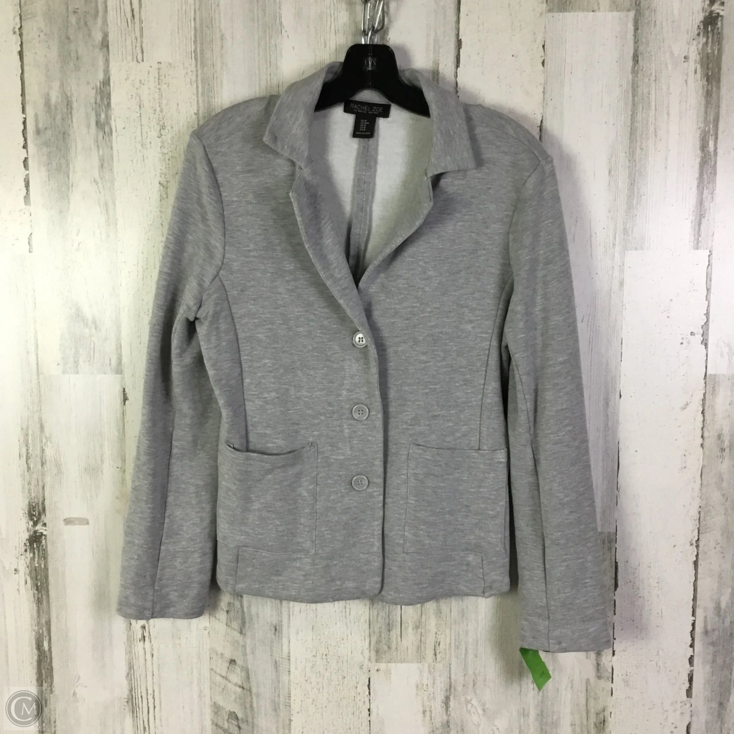 Blazer By Rachel Zoe In Grey, Size: M