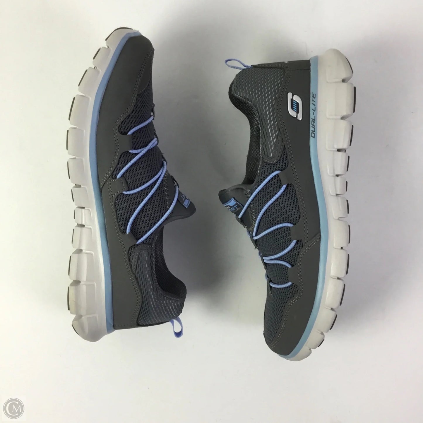 Shoes Athletic By Skechers In Grey, Size: 7