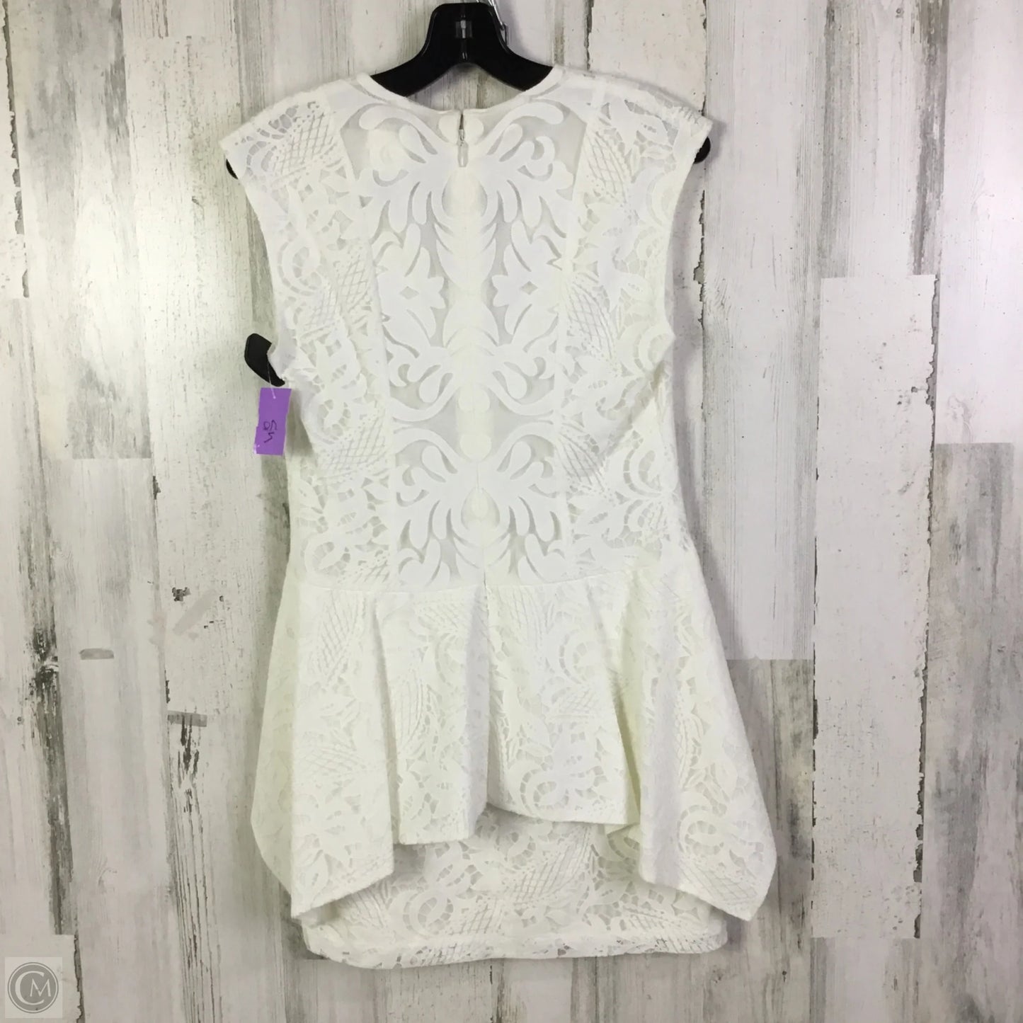 Dress Party Short By Bcbgmaxazria In White, Size: Xs