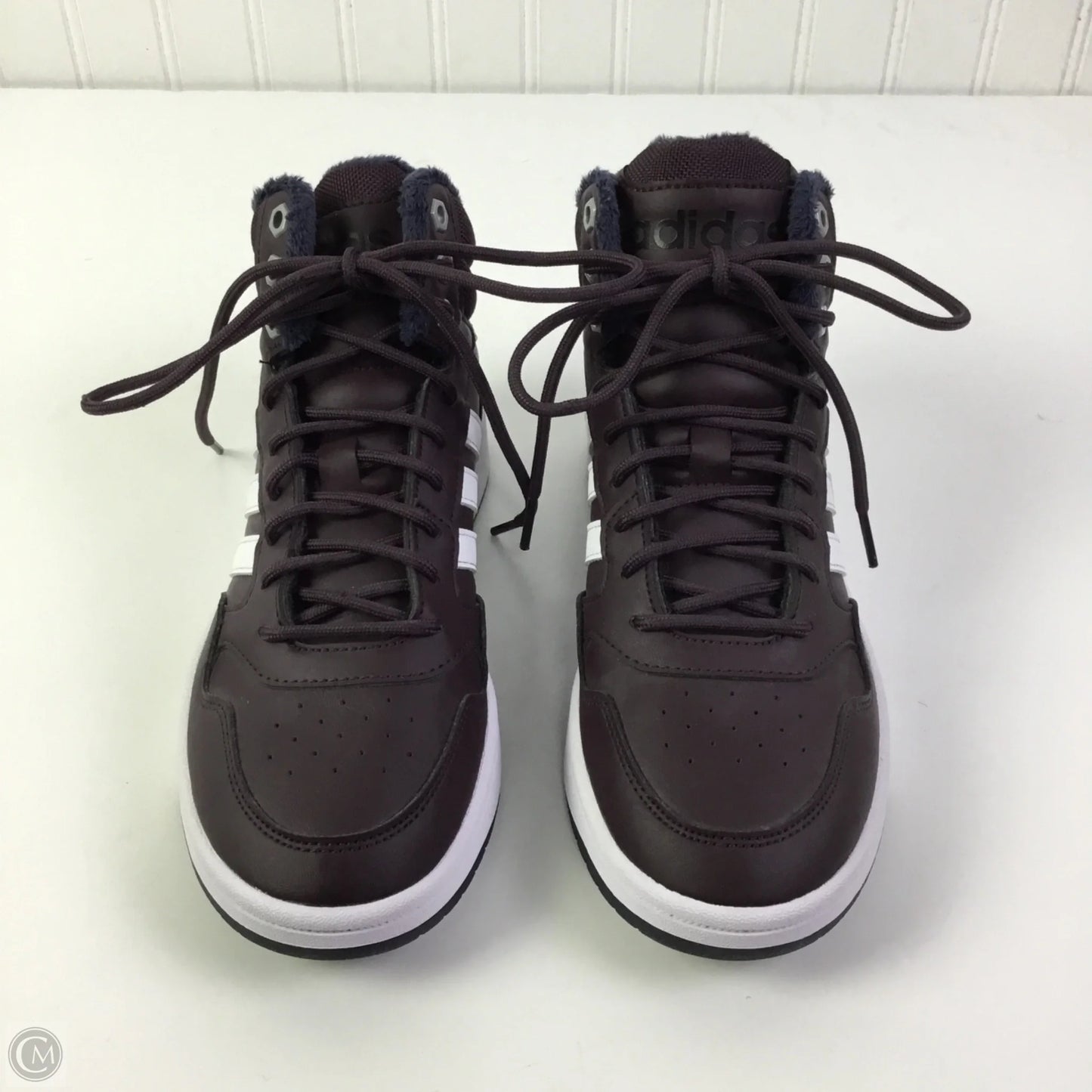 Shoes Sneakers By Adidas In Maroon, Size: 6.5