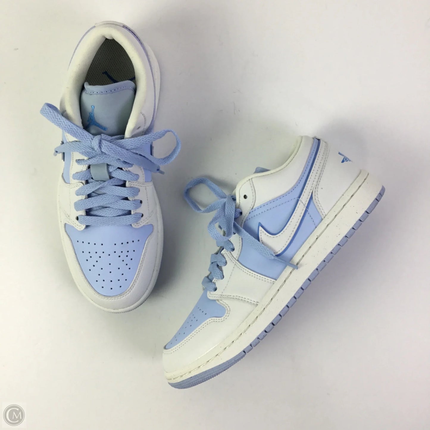 Shoes Sneakers By Nike In Blue & White, Size: 7