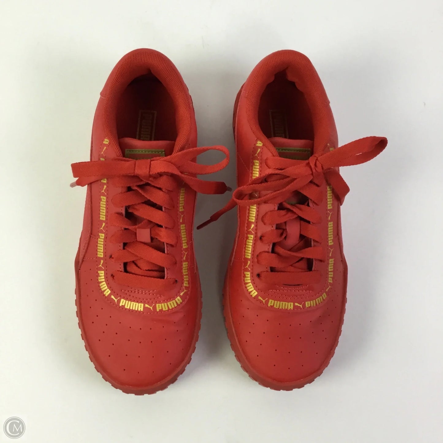 Shoes Sneakers By Puma In Red, Size: 7