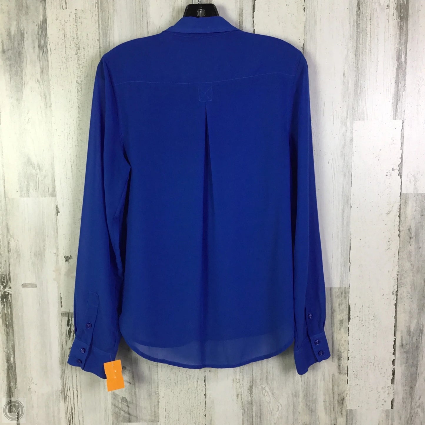 Top Long Sleeve By American Eagle In Blue, Size: Sp