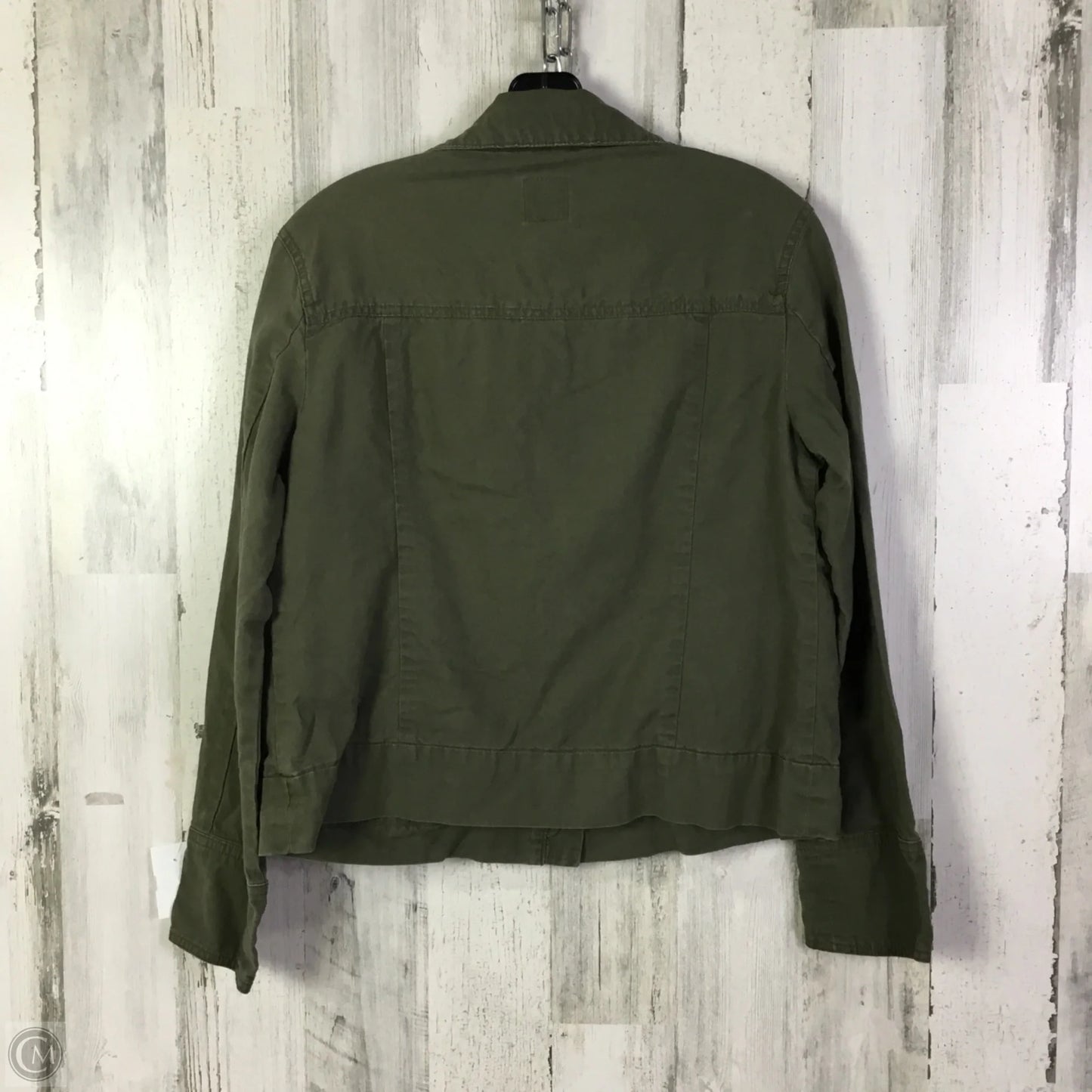 Jacket Utility By Gap In Green, Size: S