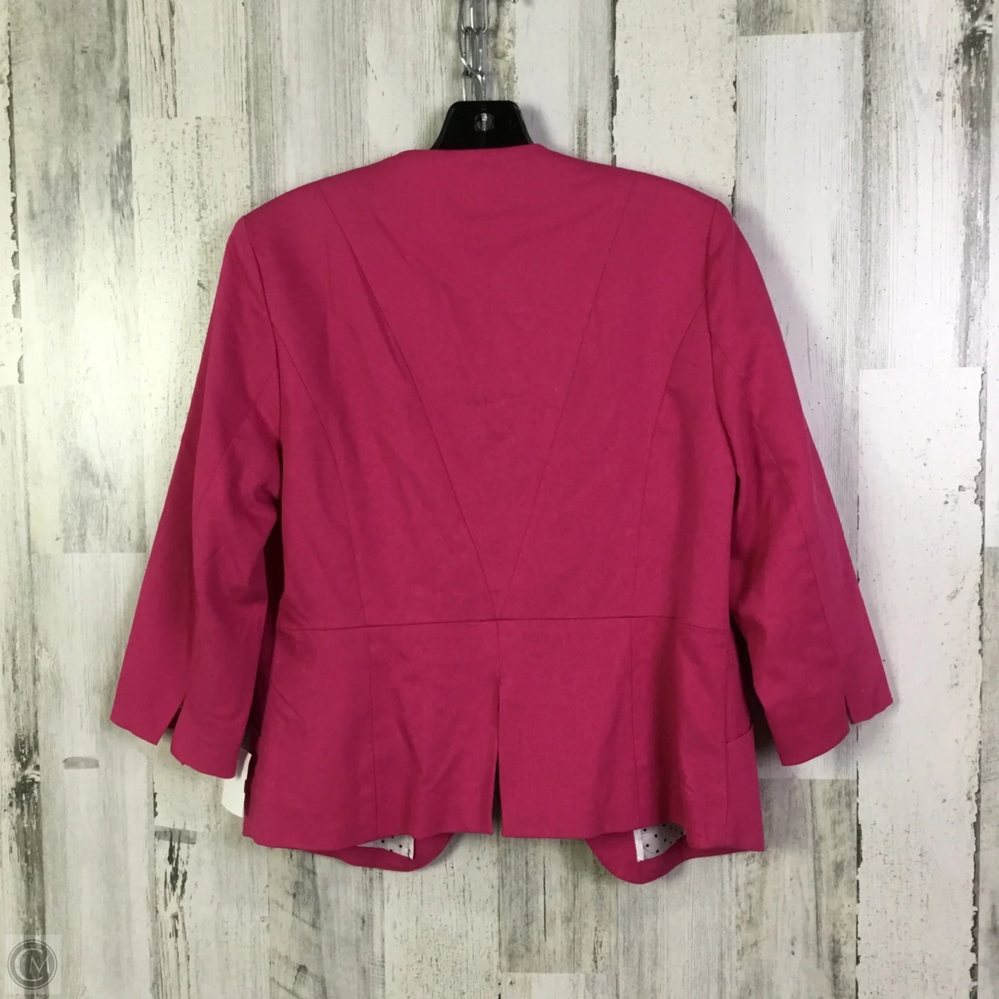 Blazer By Clothes Mentor In Pink, Size: M