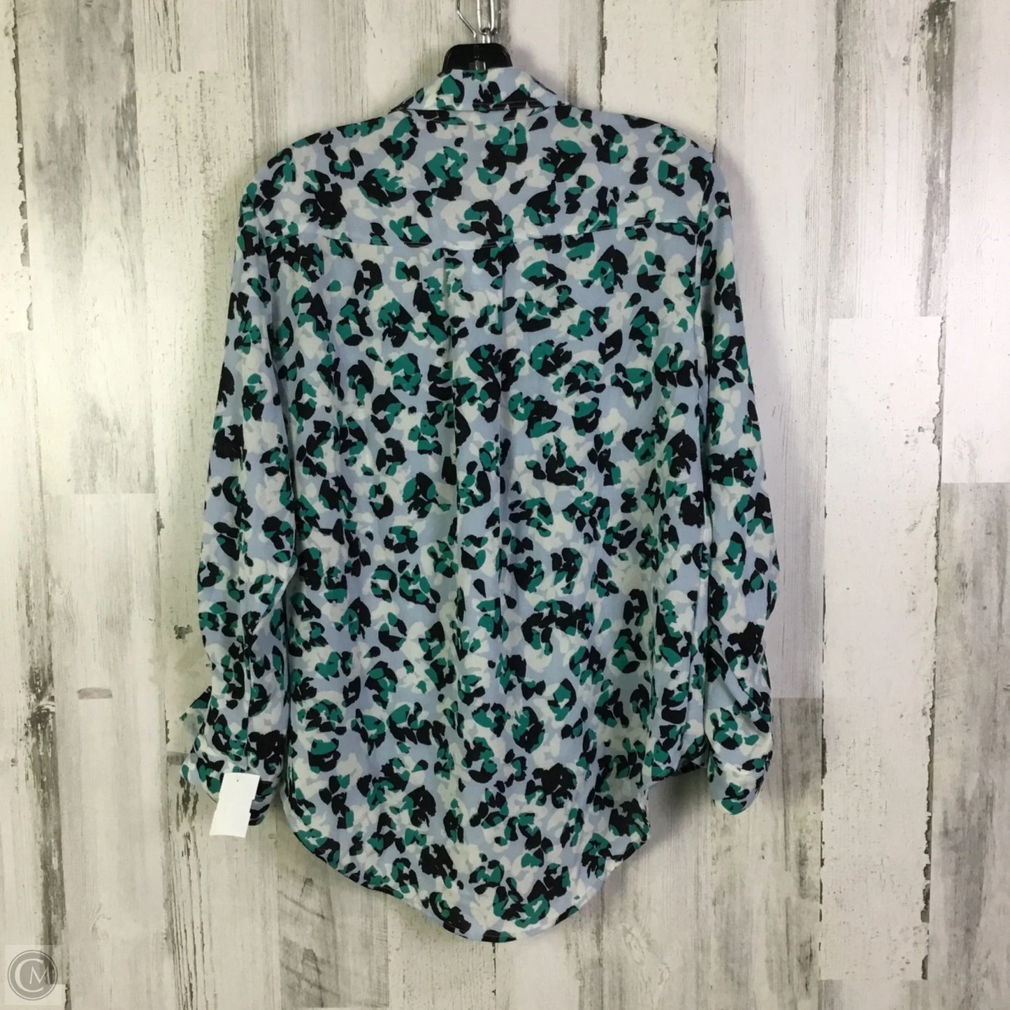 Top Long Sleeve By Jones New York In Blue, Size: S