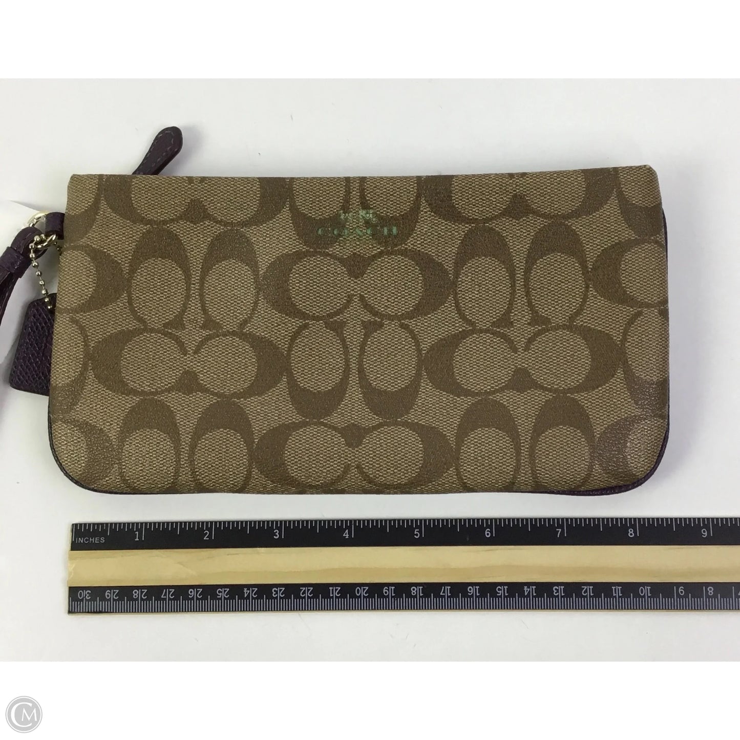 Wristlet Designer By Coach, Size: Medium