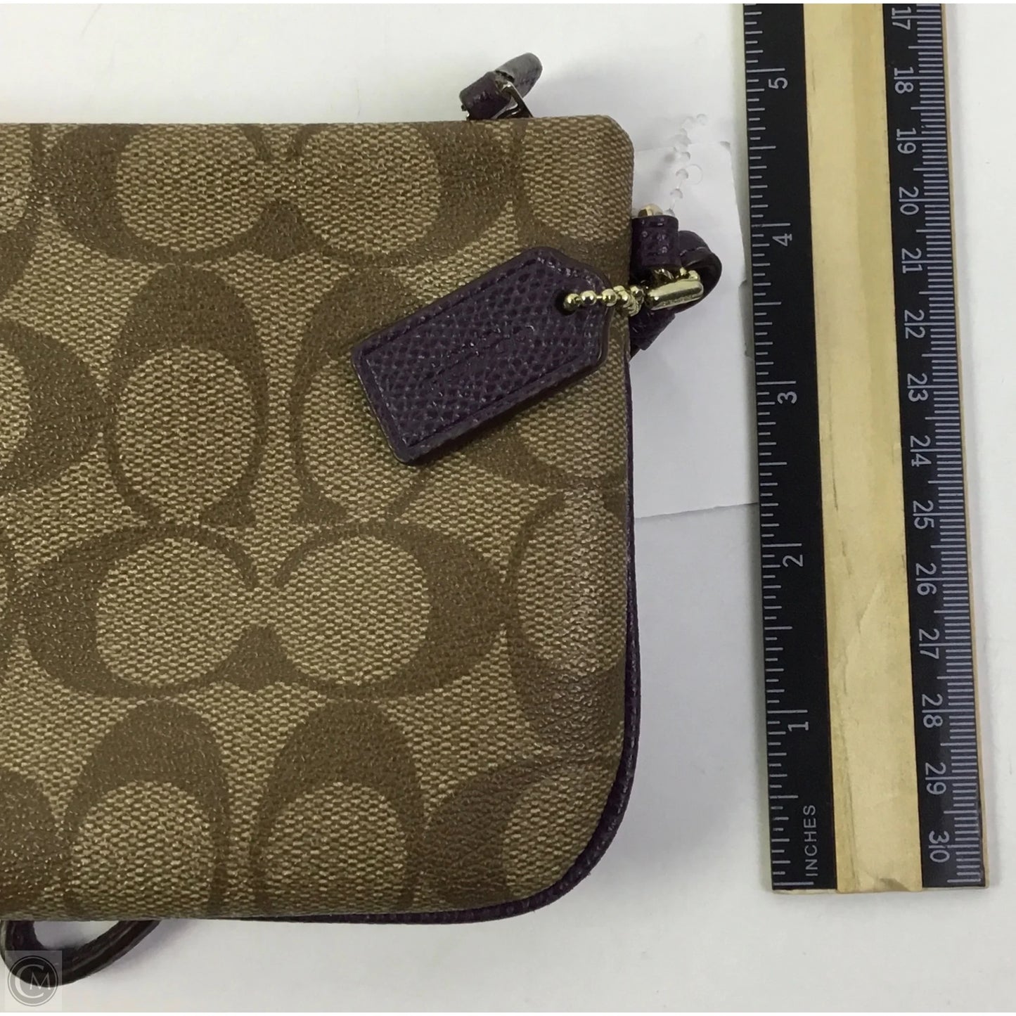 Wristlet Designer By Coach, Size: Medium