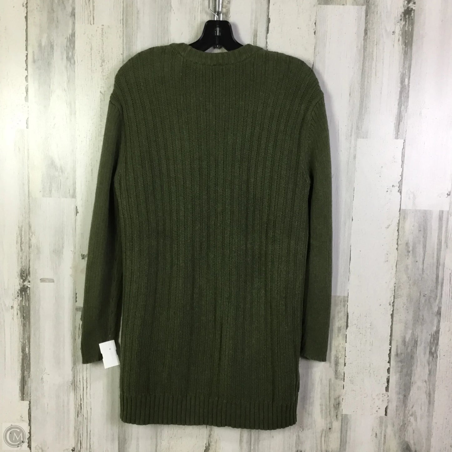 Sweater Cardigan By Cabi In Green, Size: S