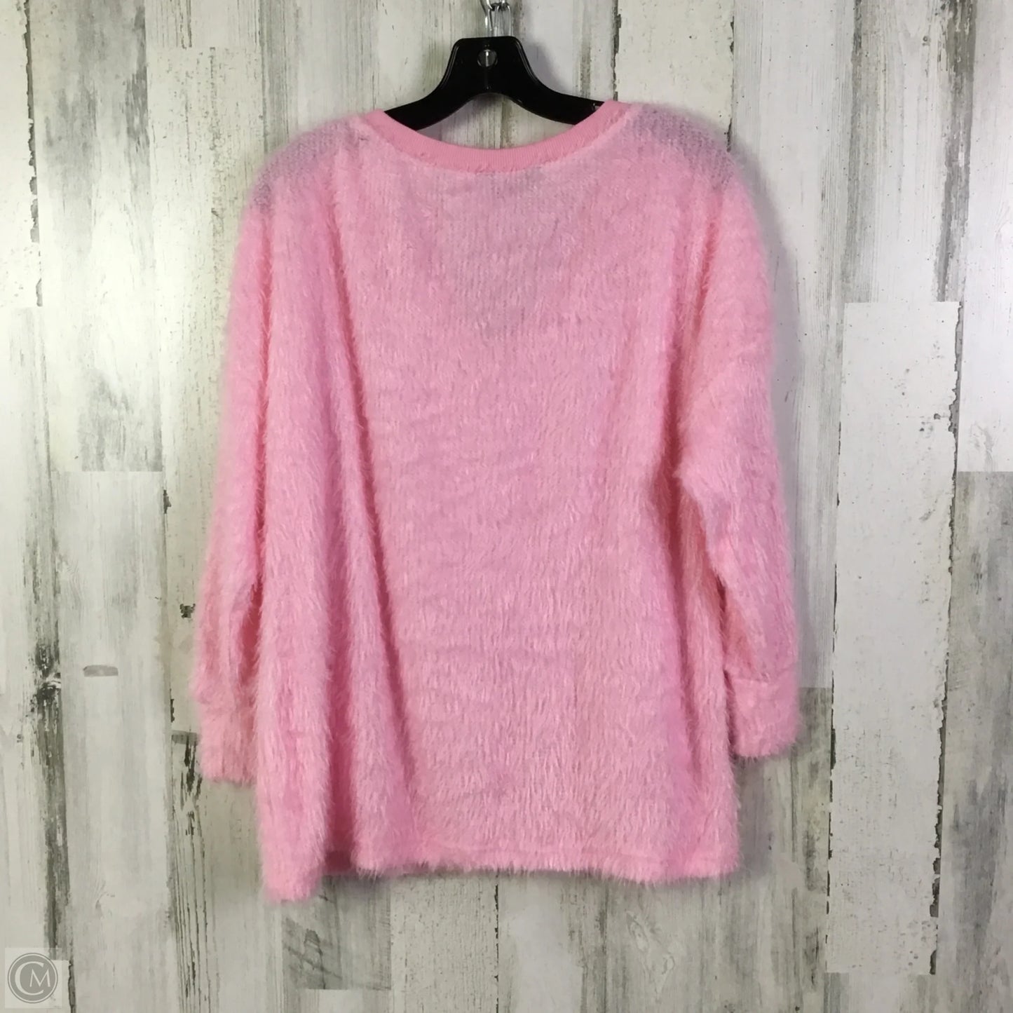 Sweatshirt Crewneck By Cmf In Pink, Size: S