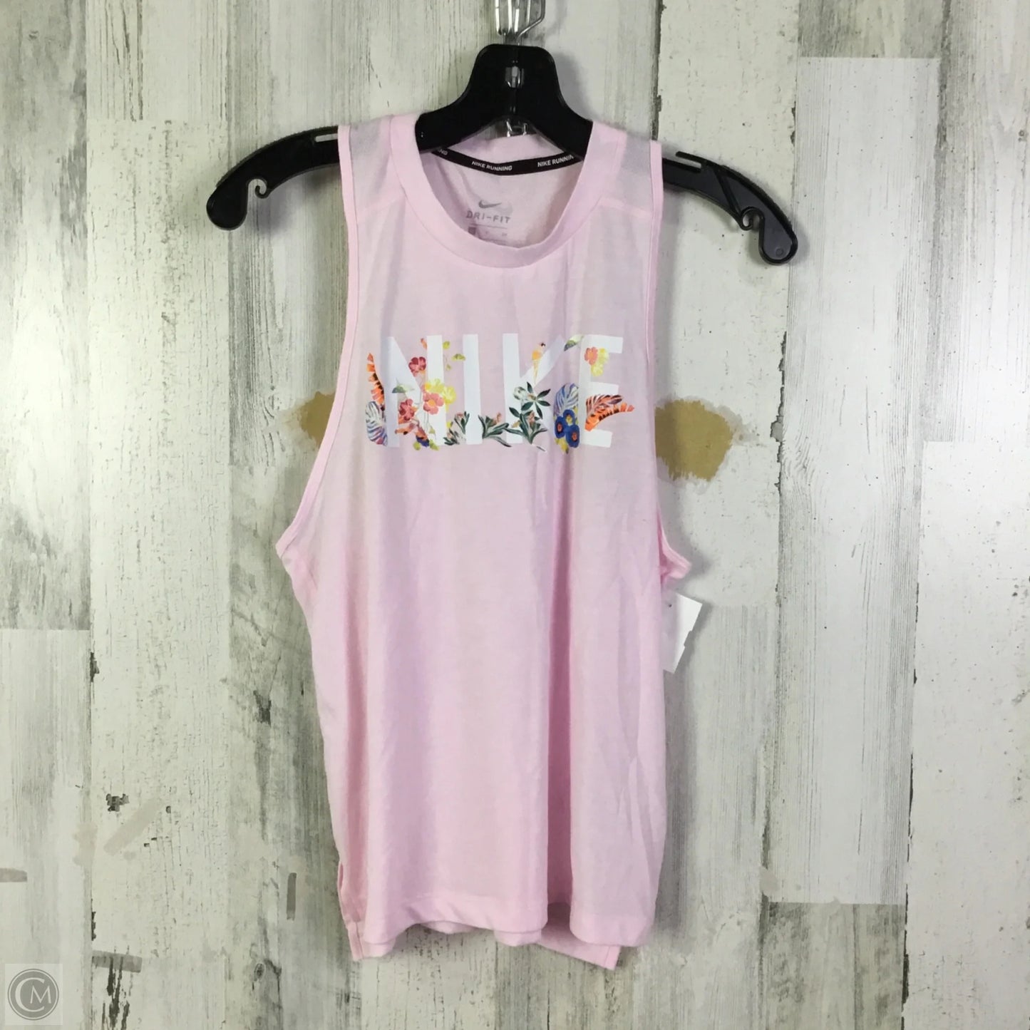 Athletic Tank Top By Nike Apparel In Pink, Size: S