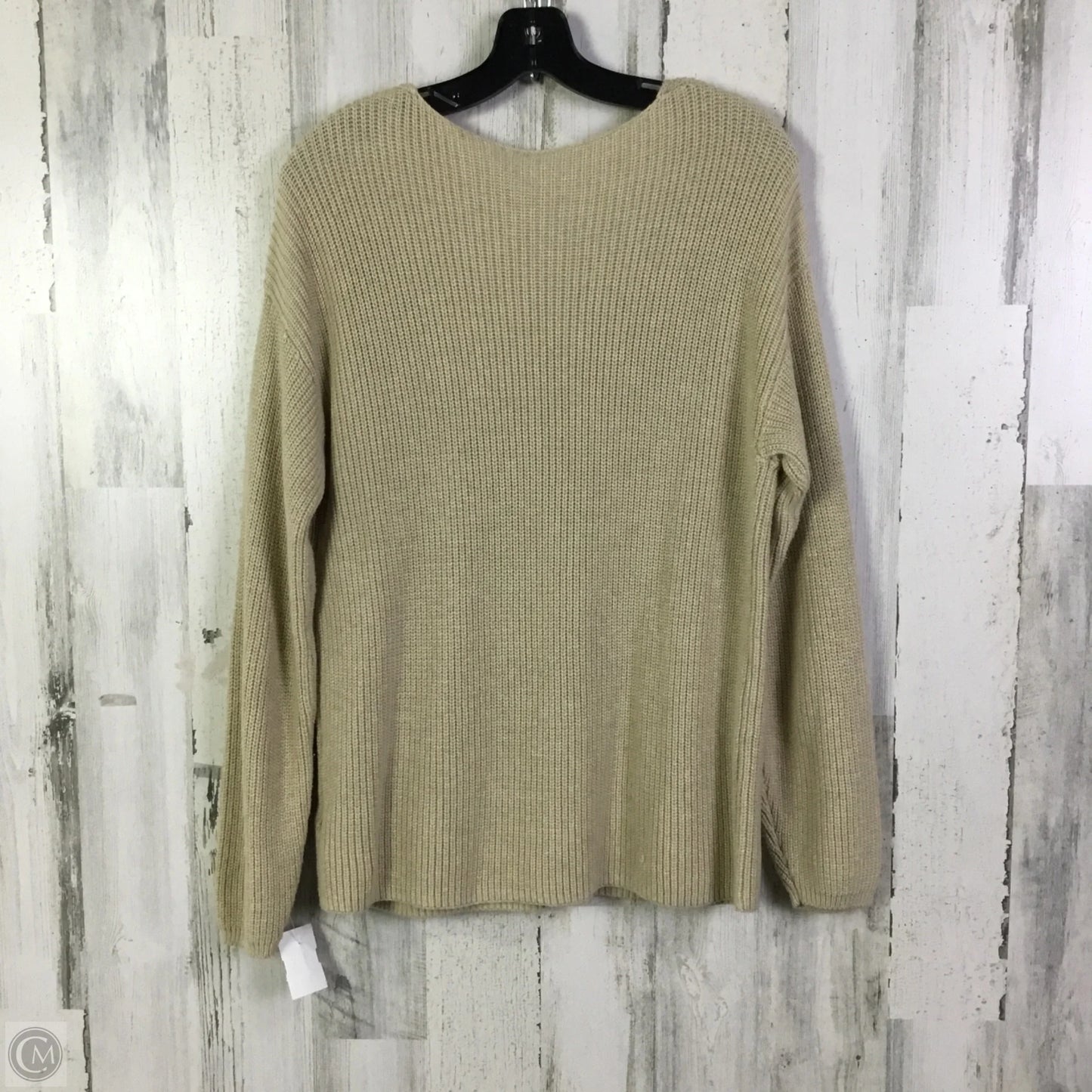 Sweater By Gap In Tan, Size: L