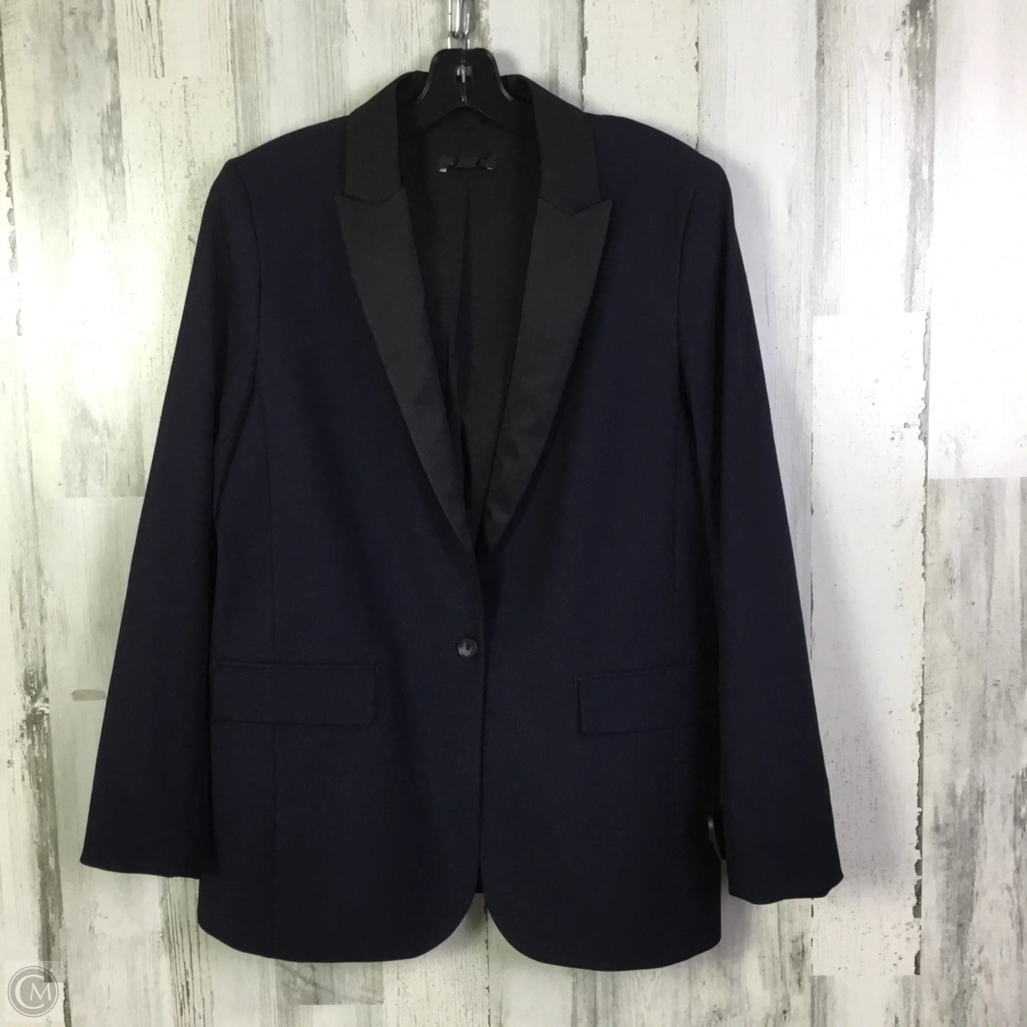 Blazer By Ann Taylor In Navy, Size: M