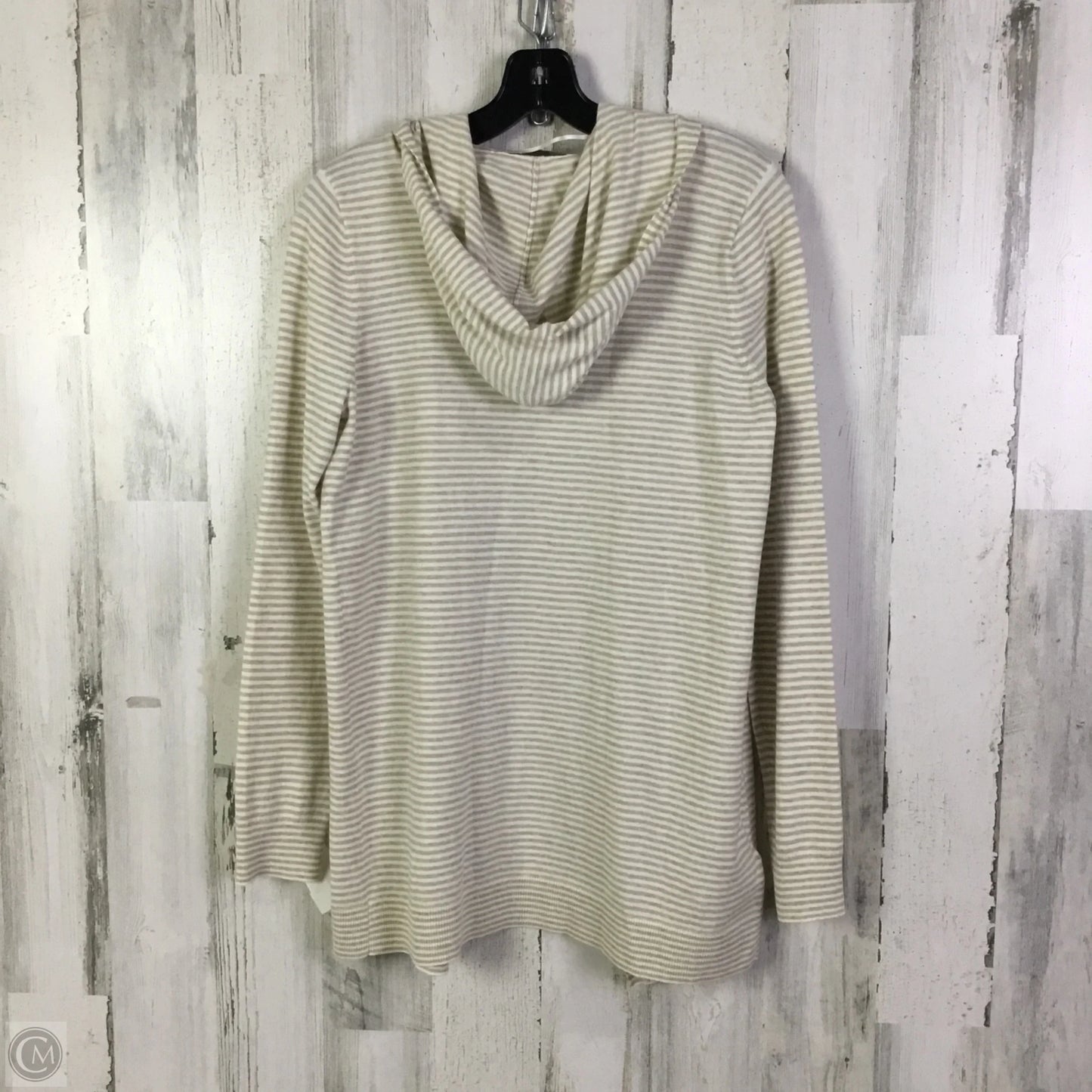 Cardigan By Loft In Cream, Size: S