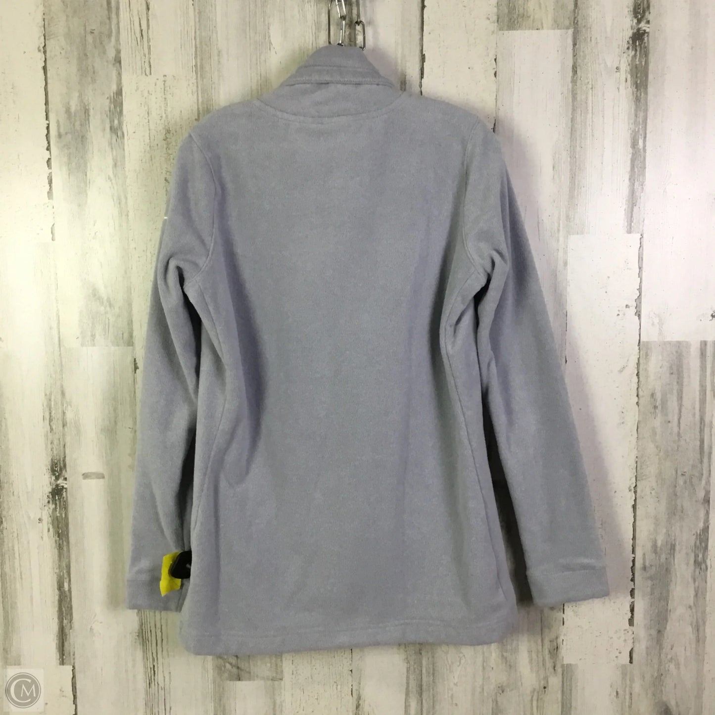 Athletic Jacket By Nike Apparel In Grey, Size: M