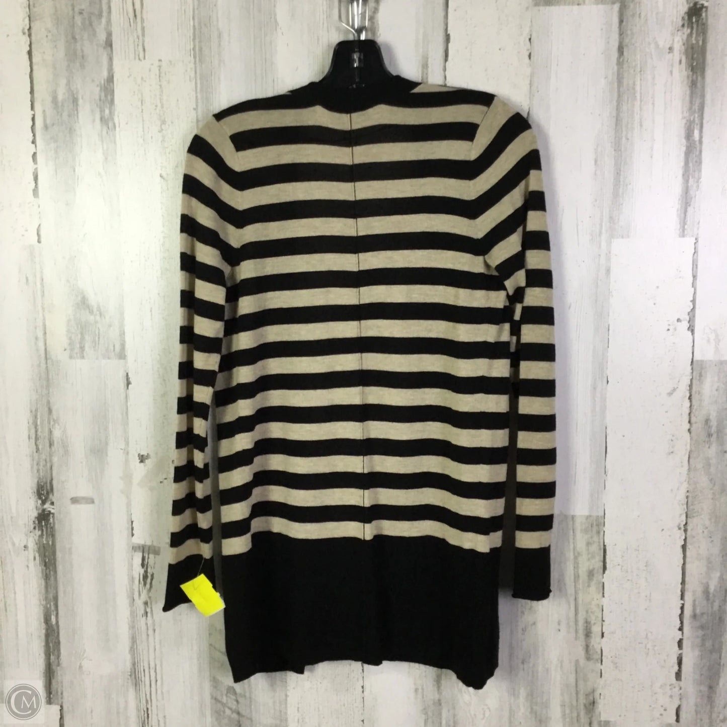 Cardigan By Loft In Black & Brown, Size: Xs