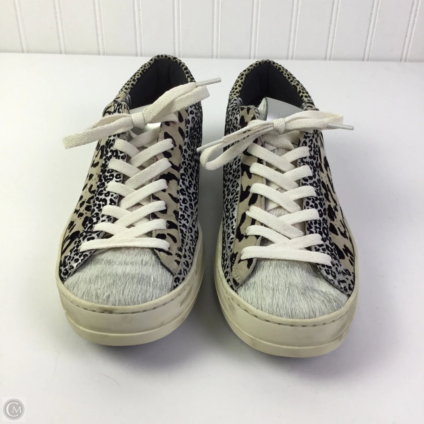 Shoes Sneakers By P448 In Animal Print, Size: 9.5