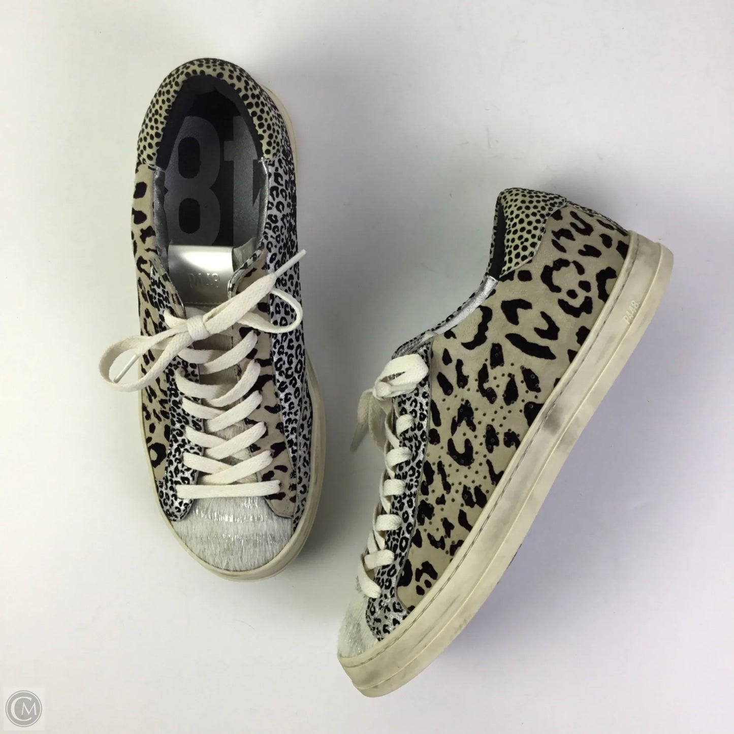 Shoes Sneakers By P448 In Animal Print, Size: 9.5