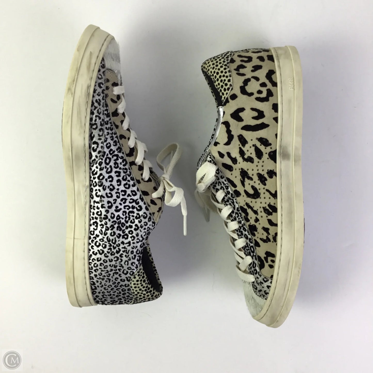 Shoes Sneakers By P448 In Animal Print, Size: 9.5