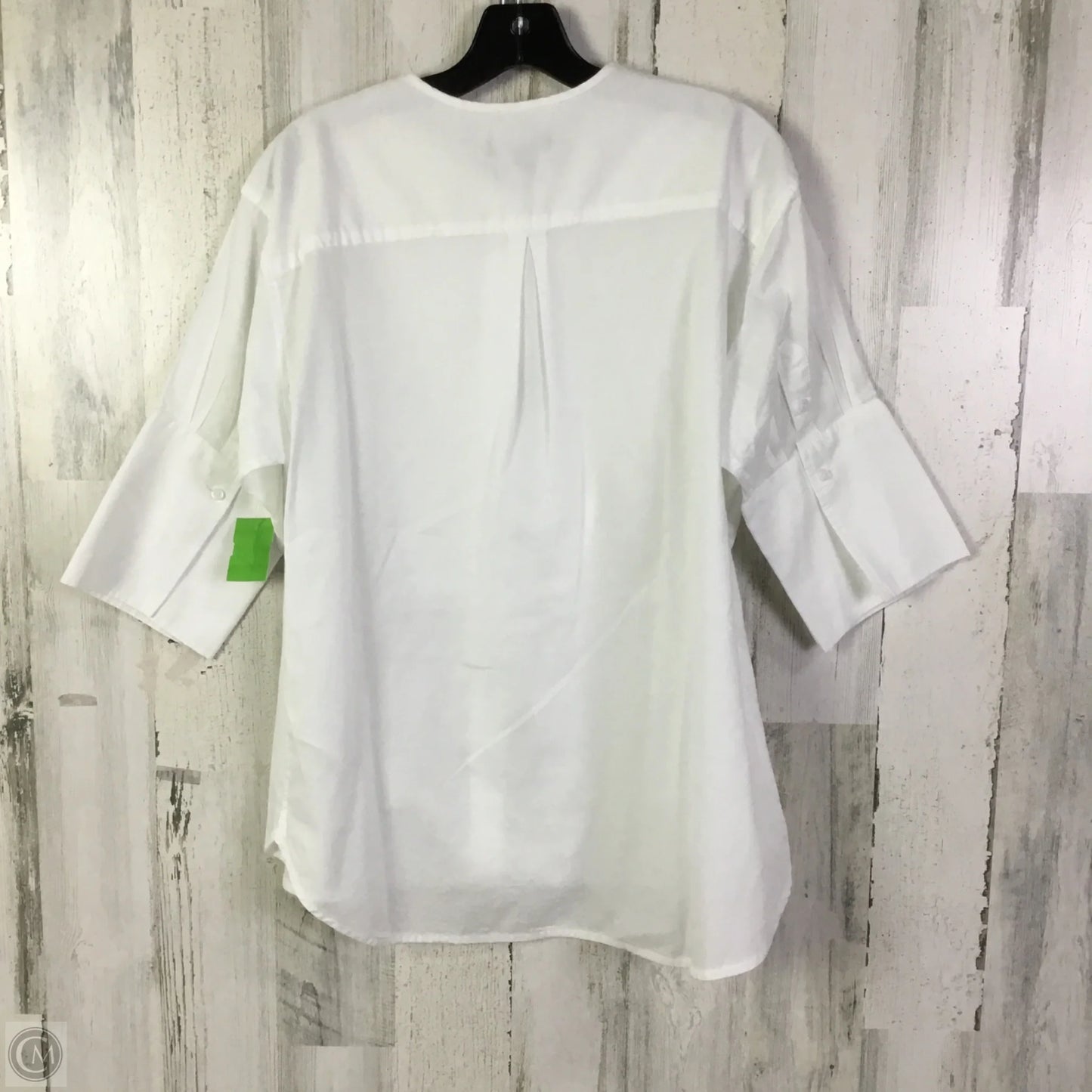 Blouse Short Sleeve By J. Crew In White, Size: S