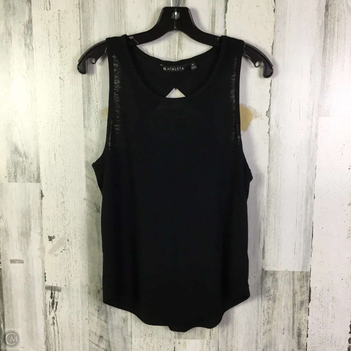Athletic Tank Top By Athleta In Black, Size: M