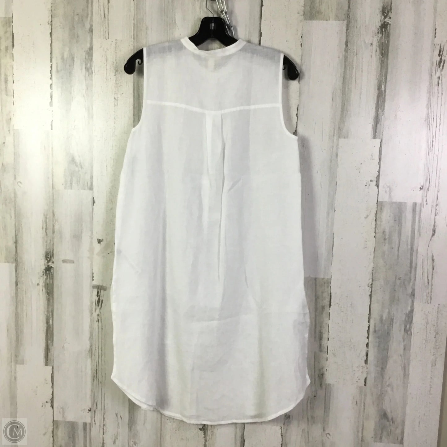 Tunic Sleeveless By Eileen Fisher In White, Size: Xs