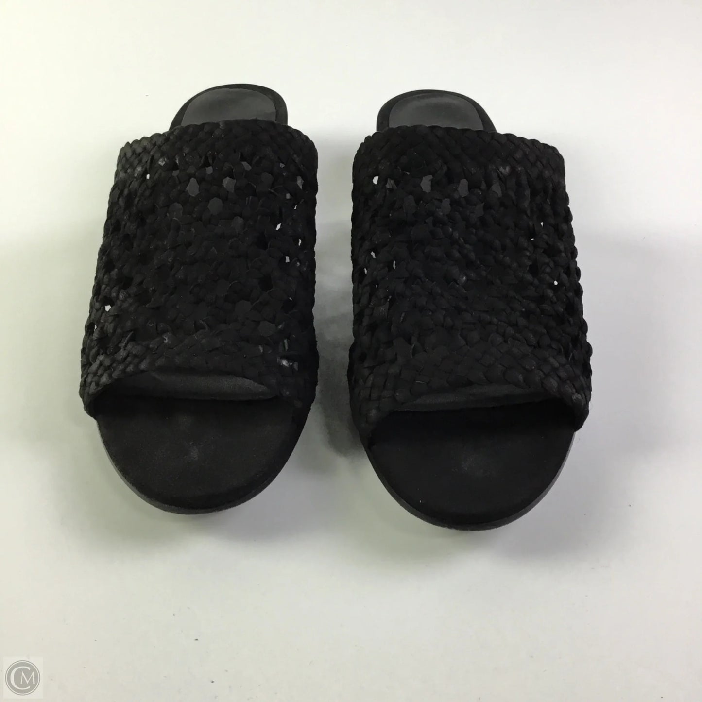 Sandals Flats By Eileen Fisher In Black, Size: 9.5
