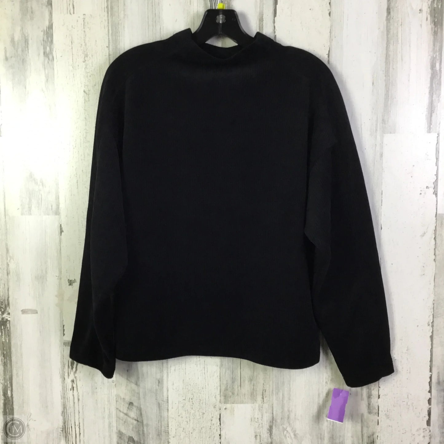 Top Long Sleeve By Madewell In Black, Size: S
