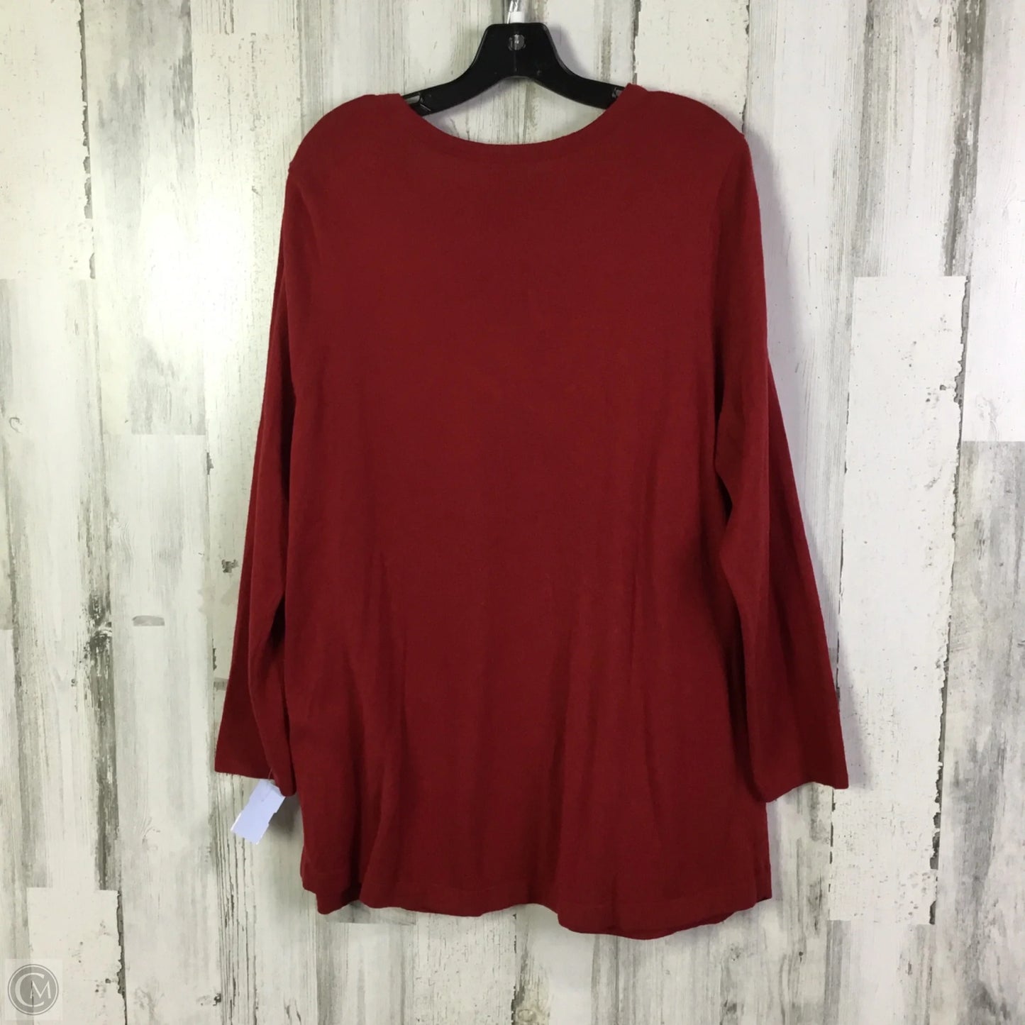 Sweater By J. Jill In Red, Size: Xl