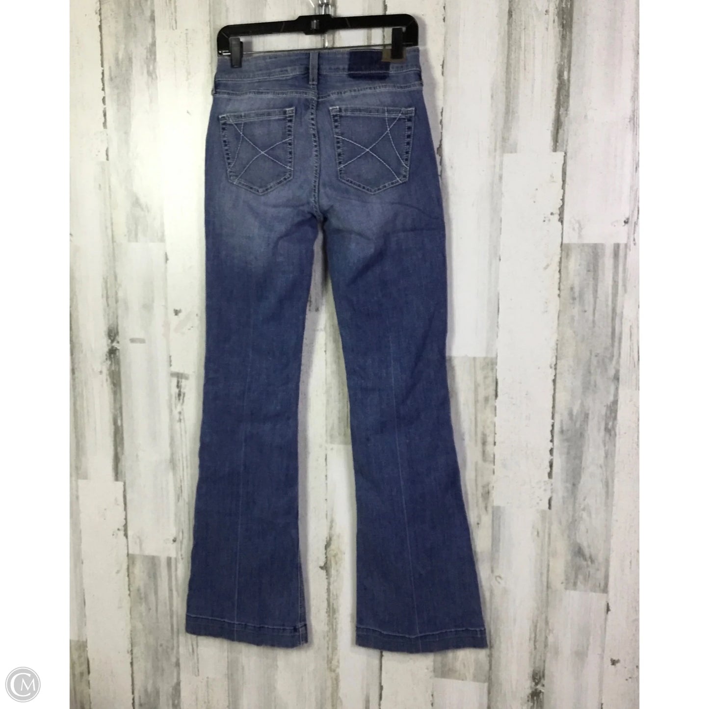Jeans Flared By Ariat In Blue Denim, Size: 0
